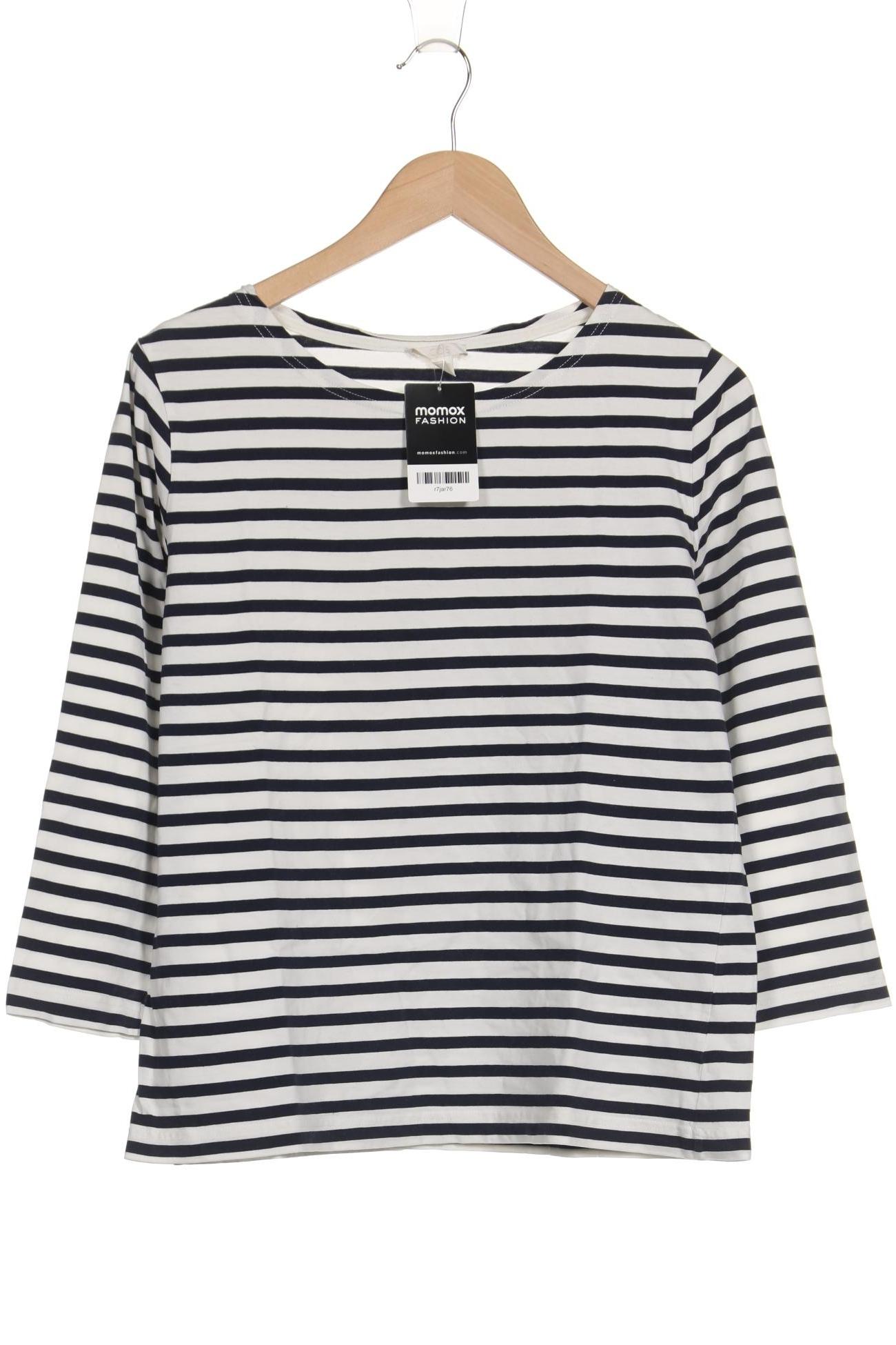 

COS Damen Langarmshirt, marineblau, Gr. 42