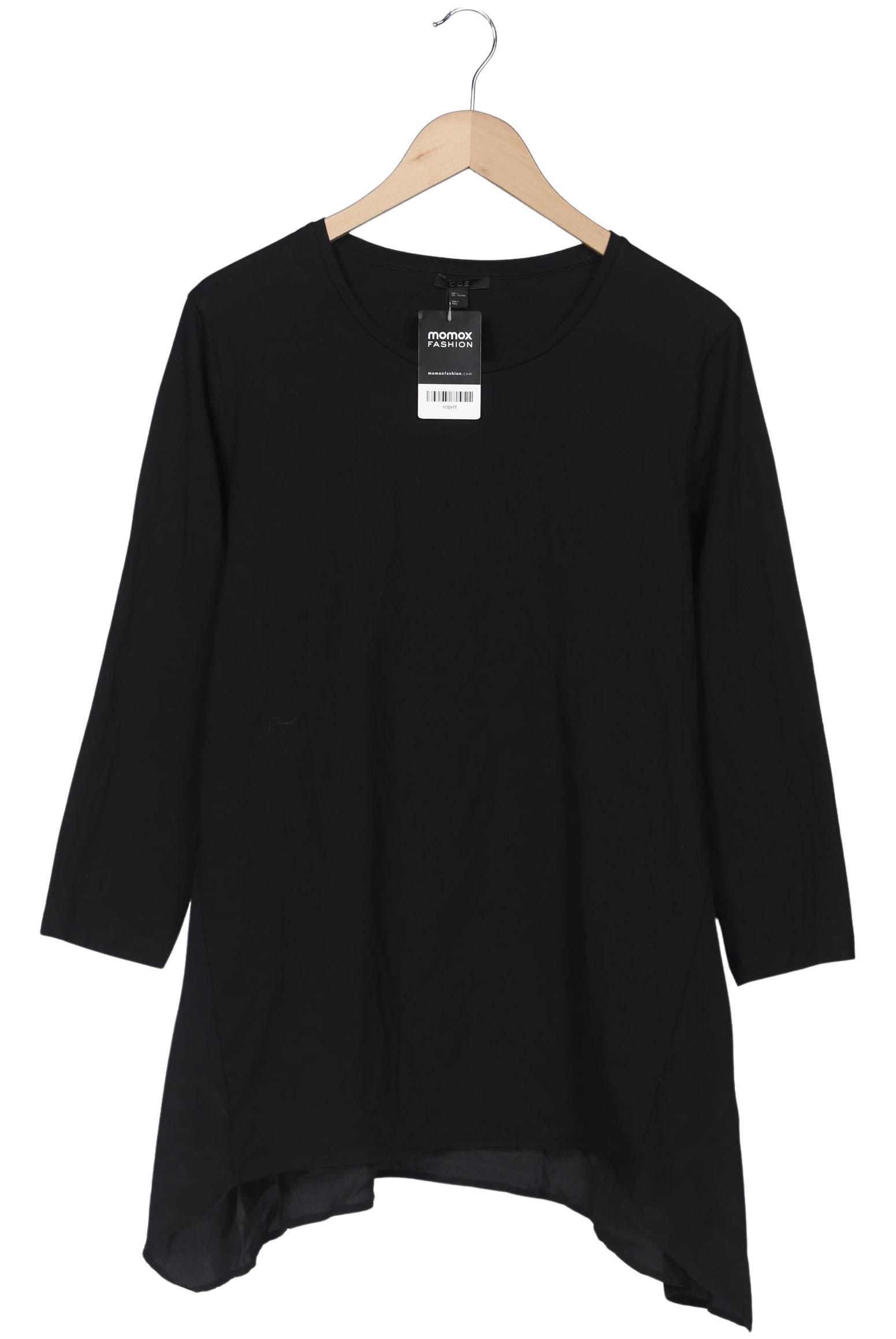 

COS Damen Langarmshirt, schwarz, Gr. 42