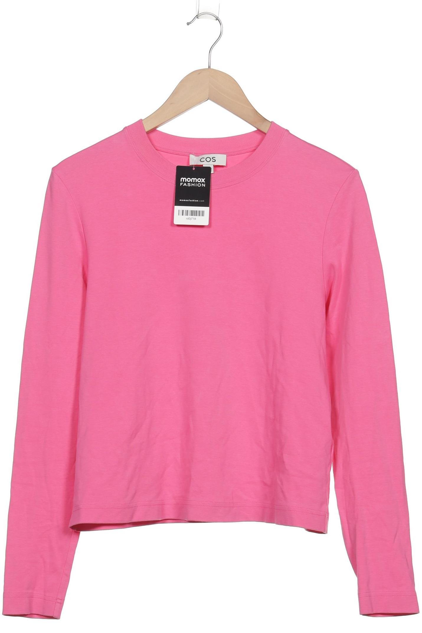 

COS Damen Langarmshirt, pink, Gr. 38