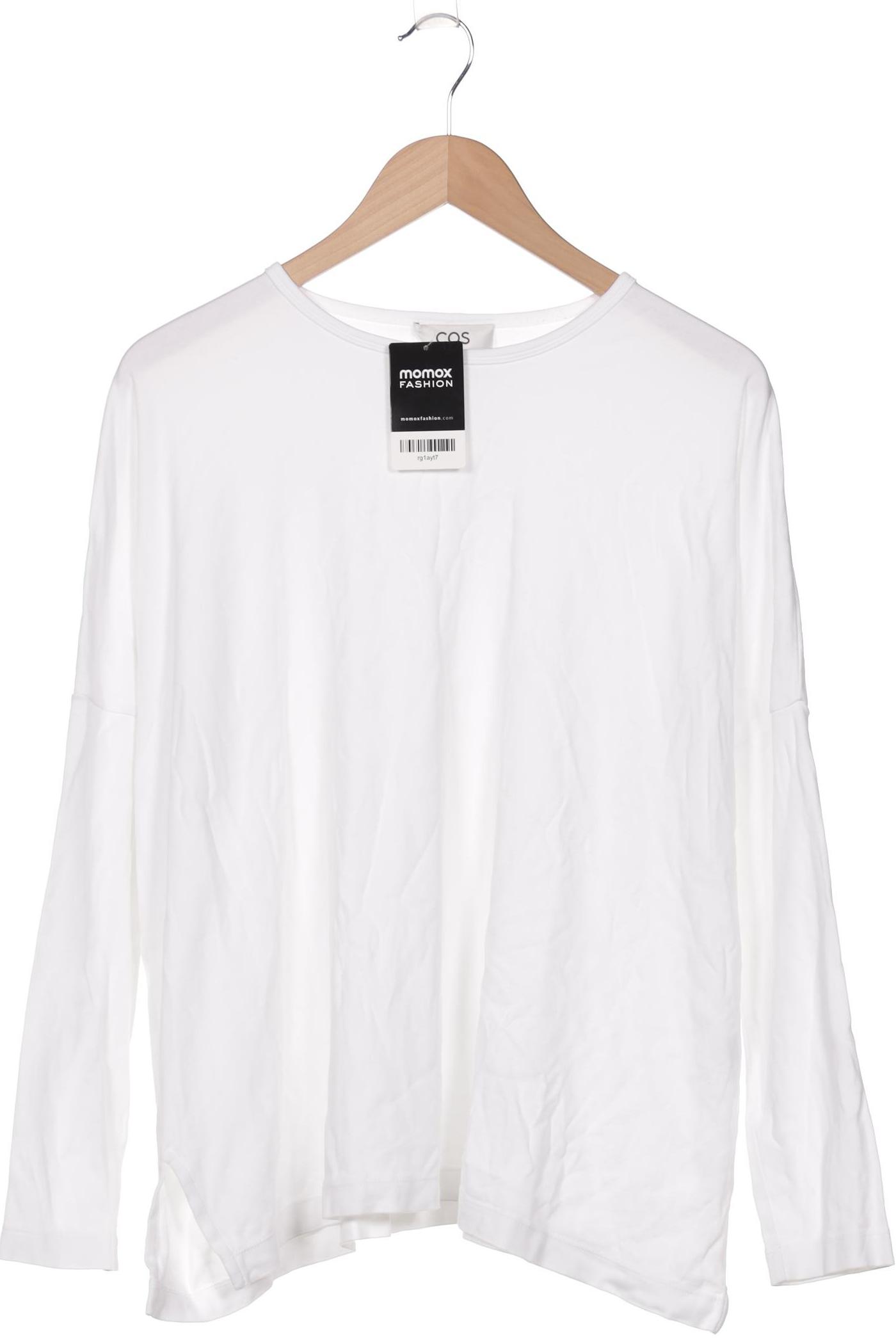 

COS Damen Langarmshirt, weiß, Gr. 38