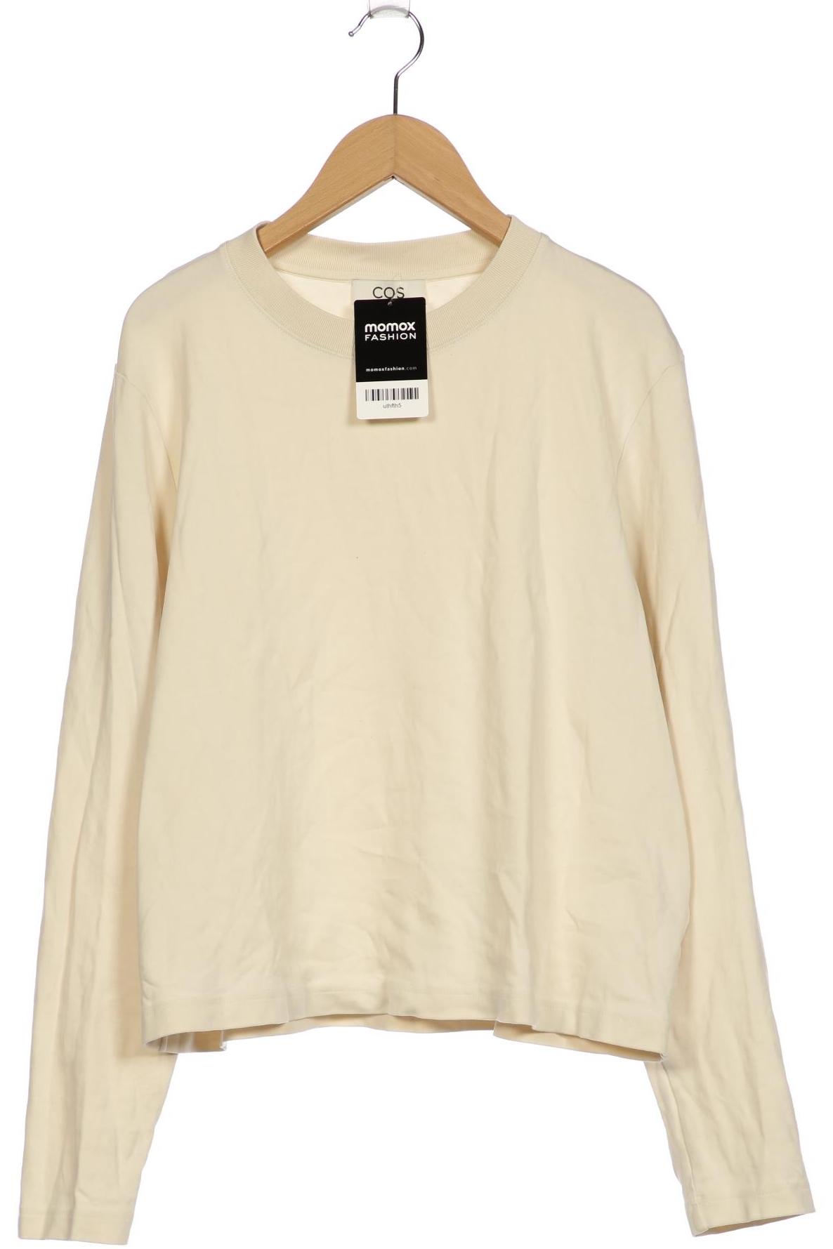 

COS Damen Langarmshirt, beige, Gr. 42