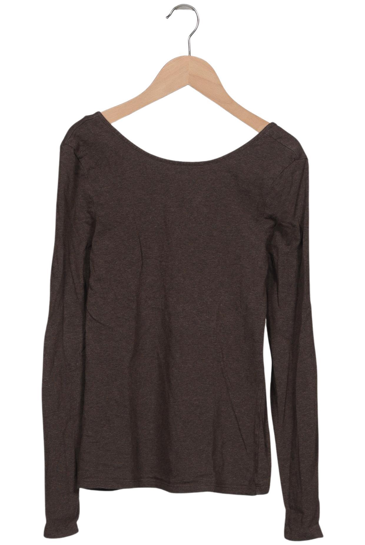 

COS Damen Langarmshirt, braun, Gr. 36