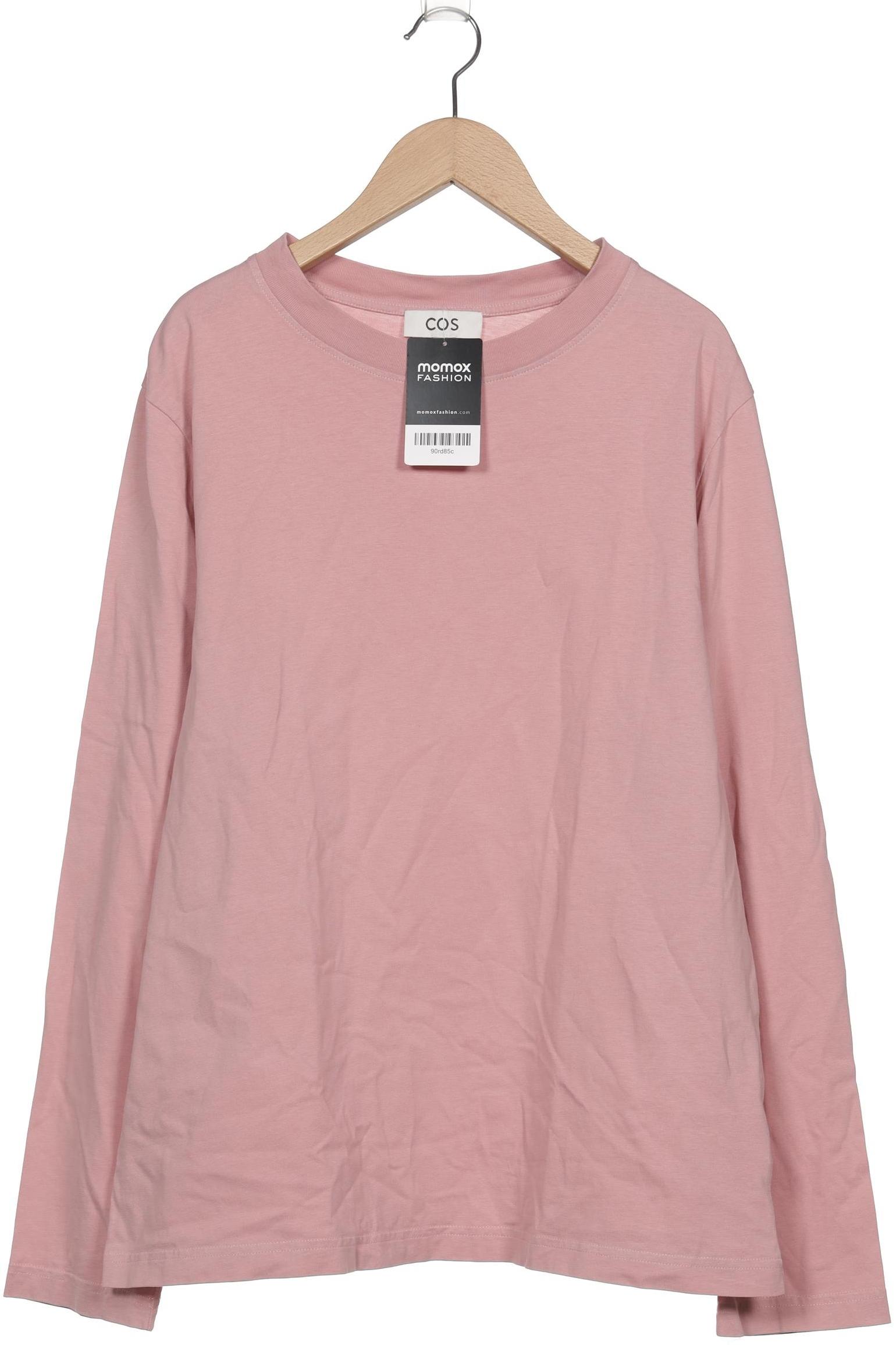 

COS Damen Langarmshirt, pink, Gr. 42