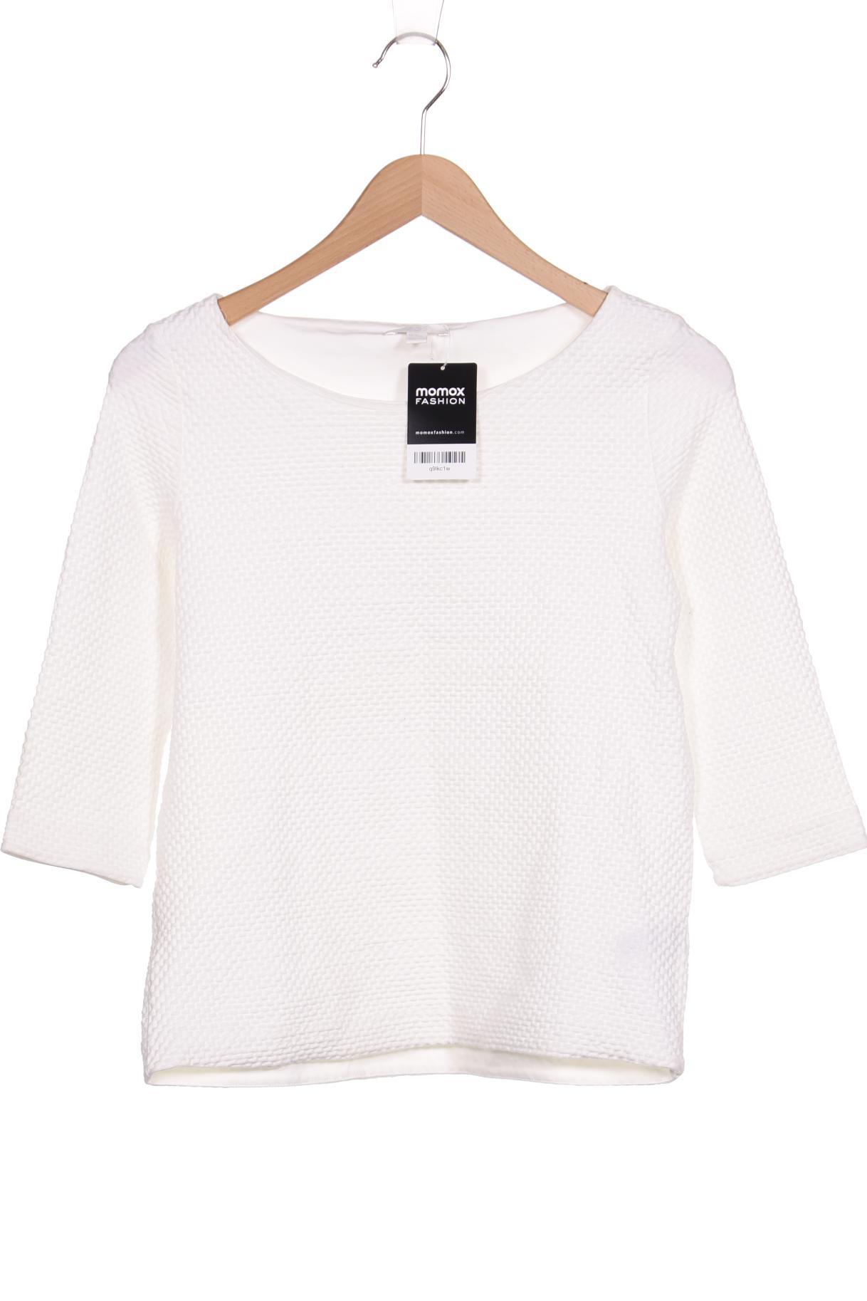

COS Damen Langarmshirt, weiß, Gr. 34