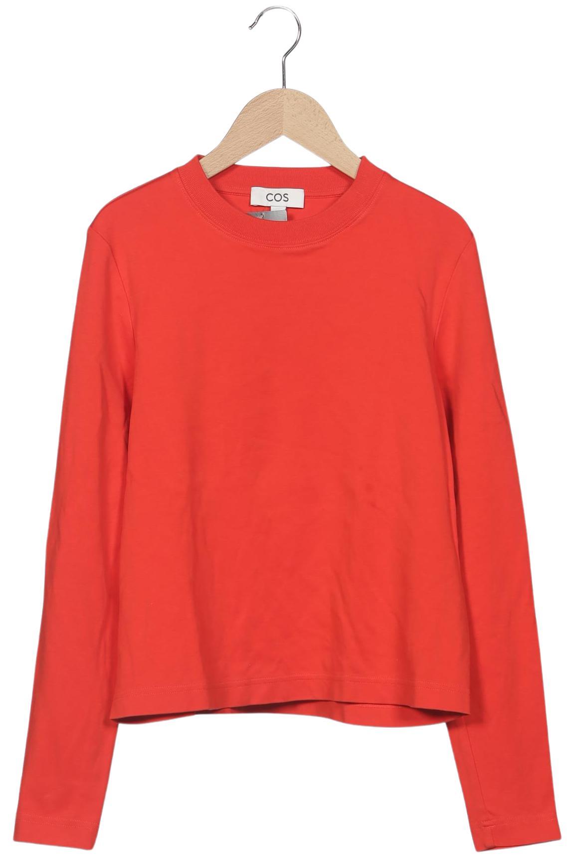 

COS Damen Langarmshirt, rot, Gr. 38
