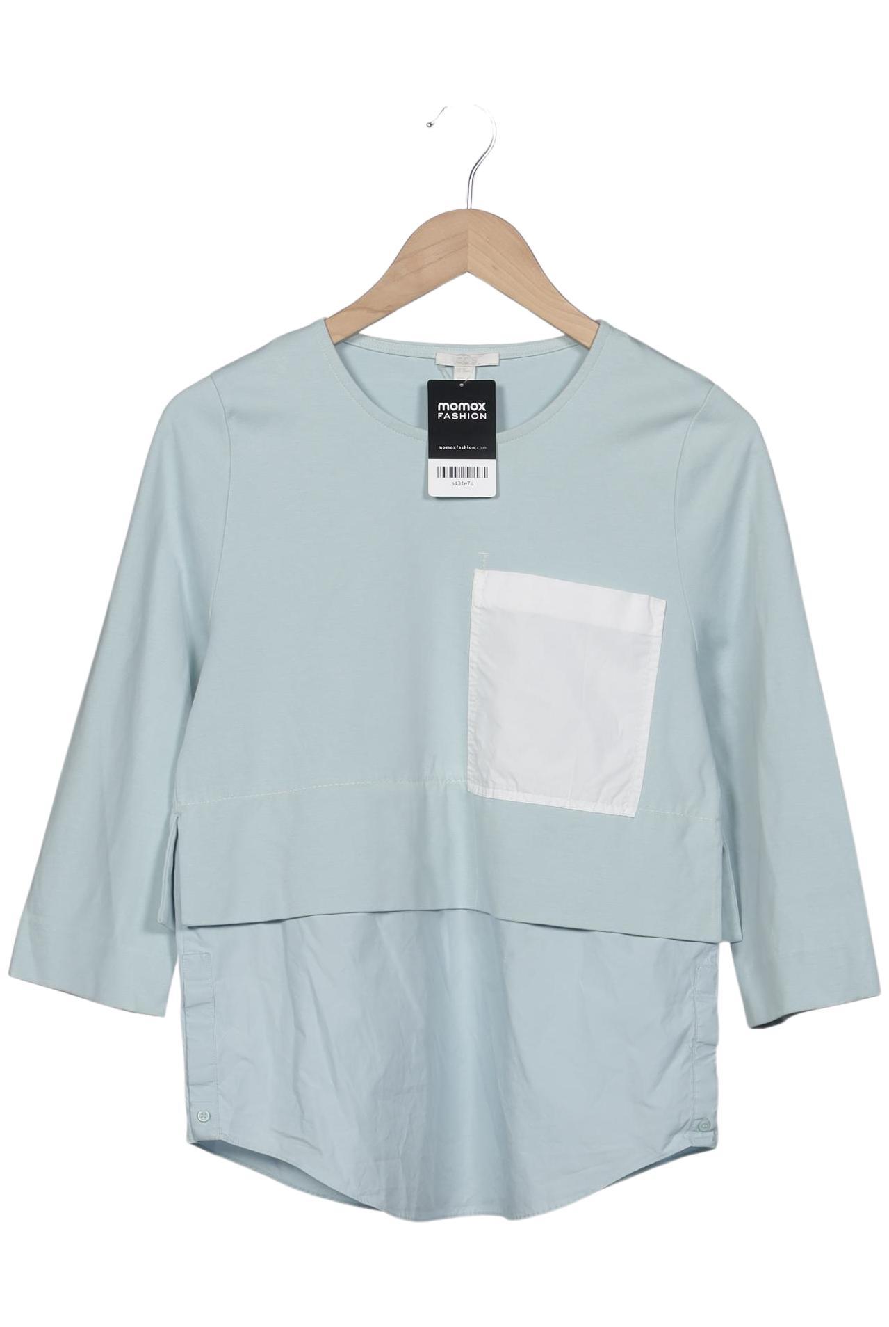 

COS Damen Langarmshirt, grün, Gr. 34