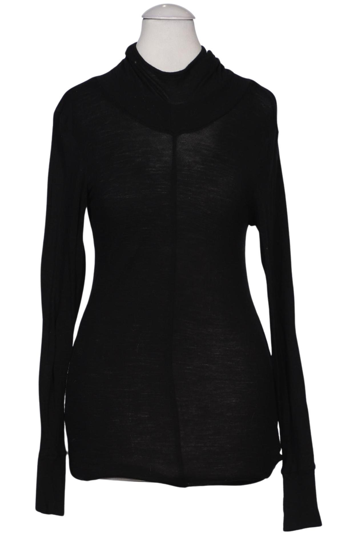 

COS Damen Langarmshirt, schwarz, Gr. 34