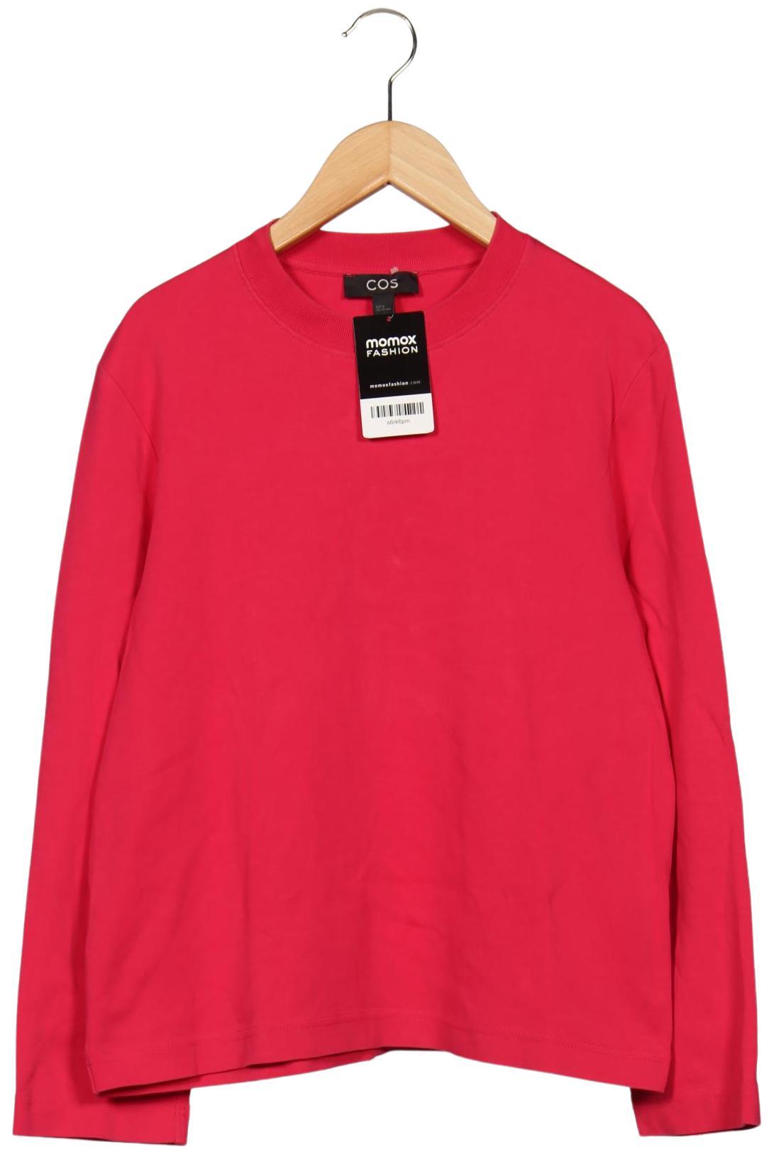 

COS Damen Langarmshirt, pink, Gr. 38