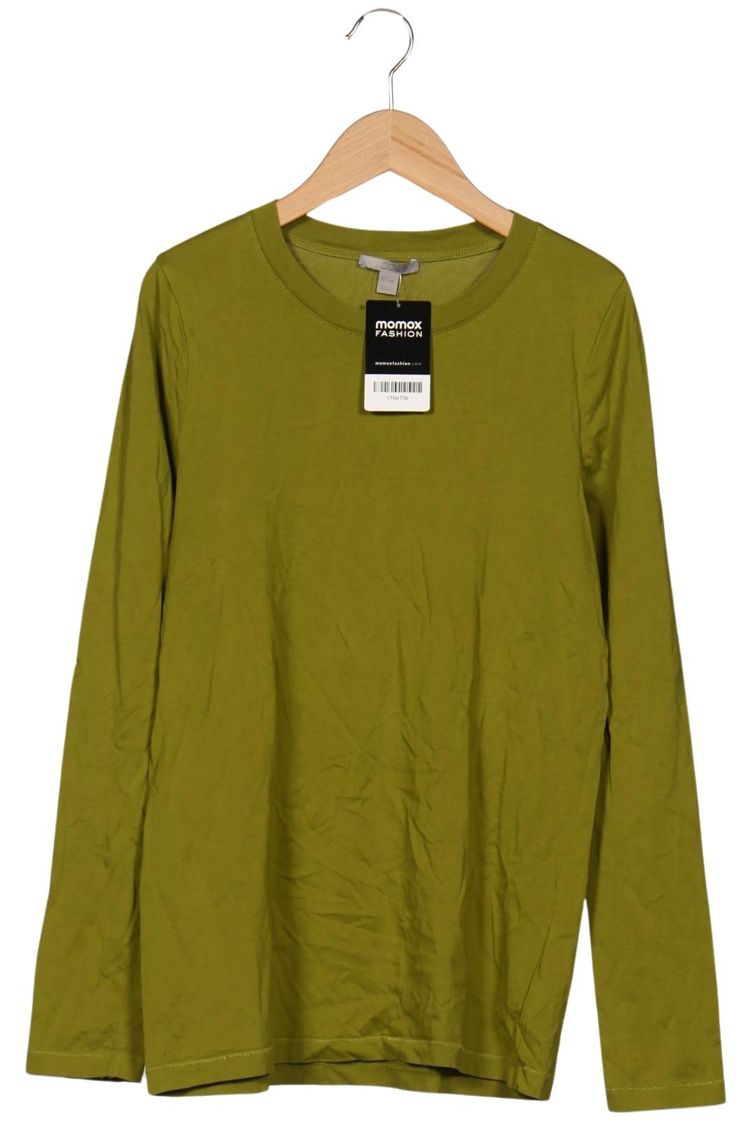 

COS Damen Langarmshirt, grün, Gr. 36