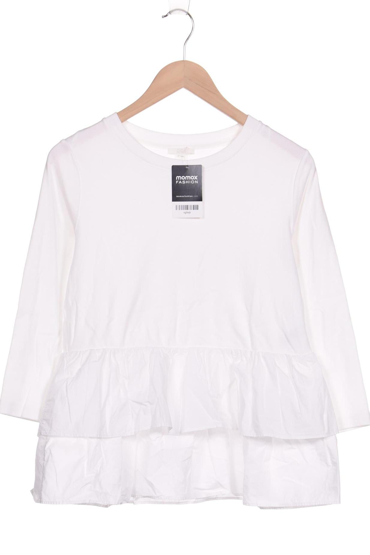 

COS Damen Langarmshirt, weiß, Gr. 34