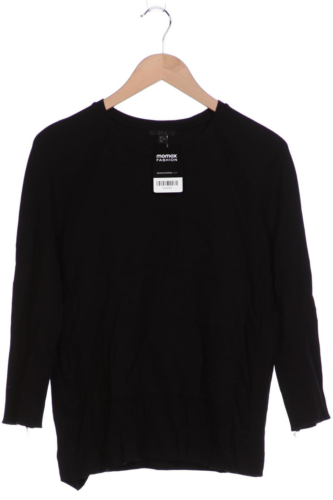 

COS Damen Langarmshirt, schwarz, Gr. 38