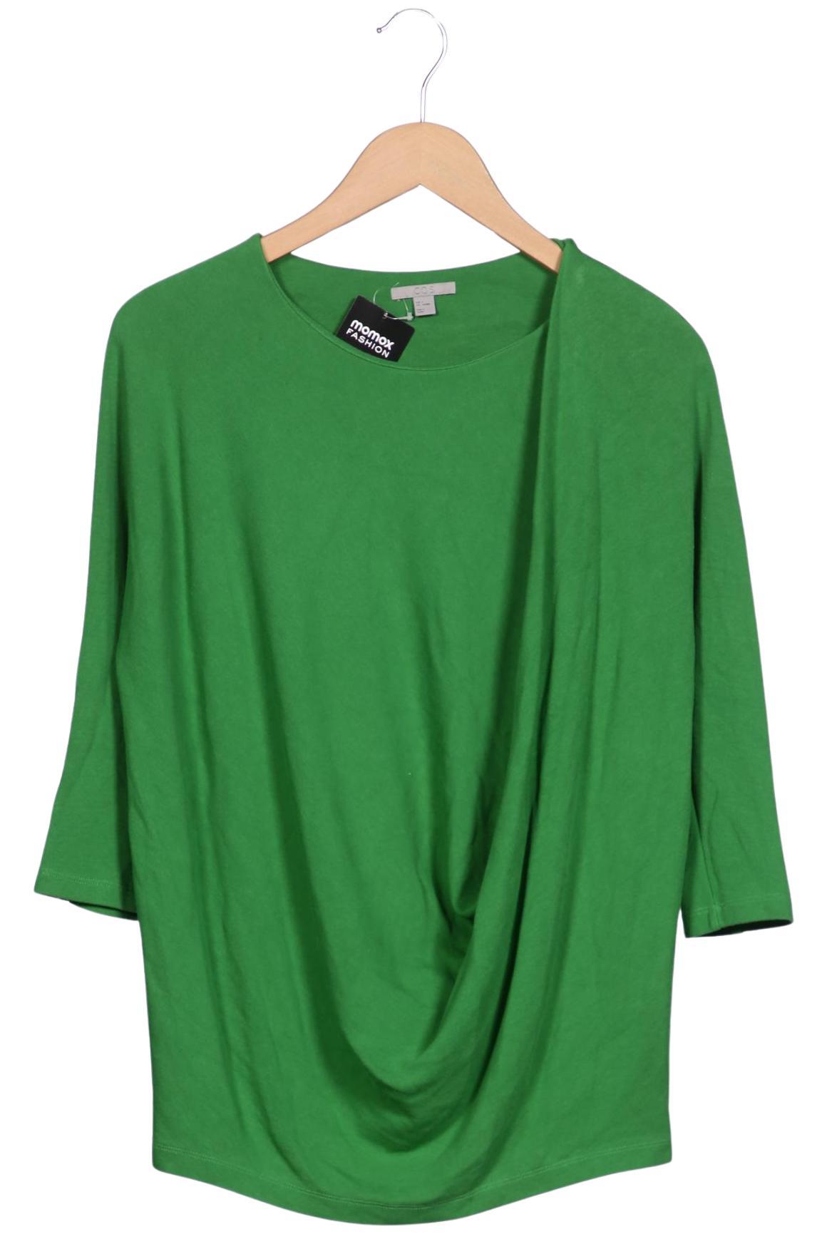 

COS Damen Langarmshirt, grün, Gr. 36