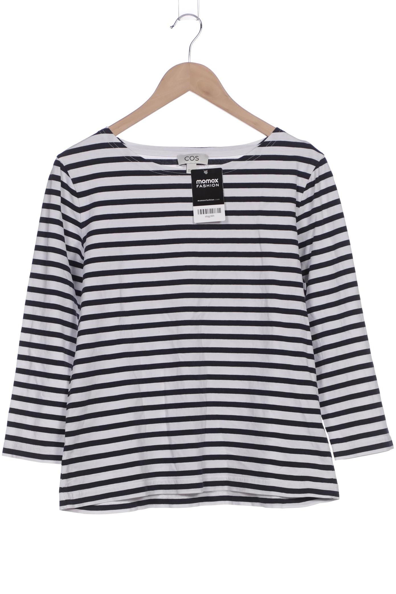 

COS Damen Langarmshirt, weiß, Gr. 42