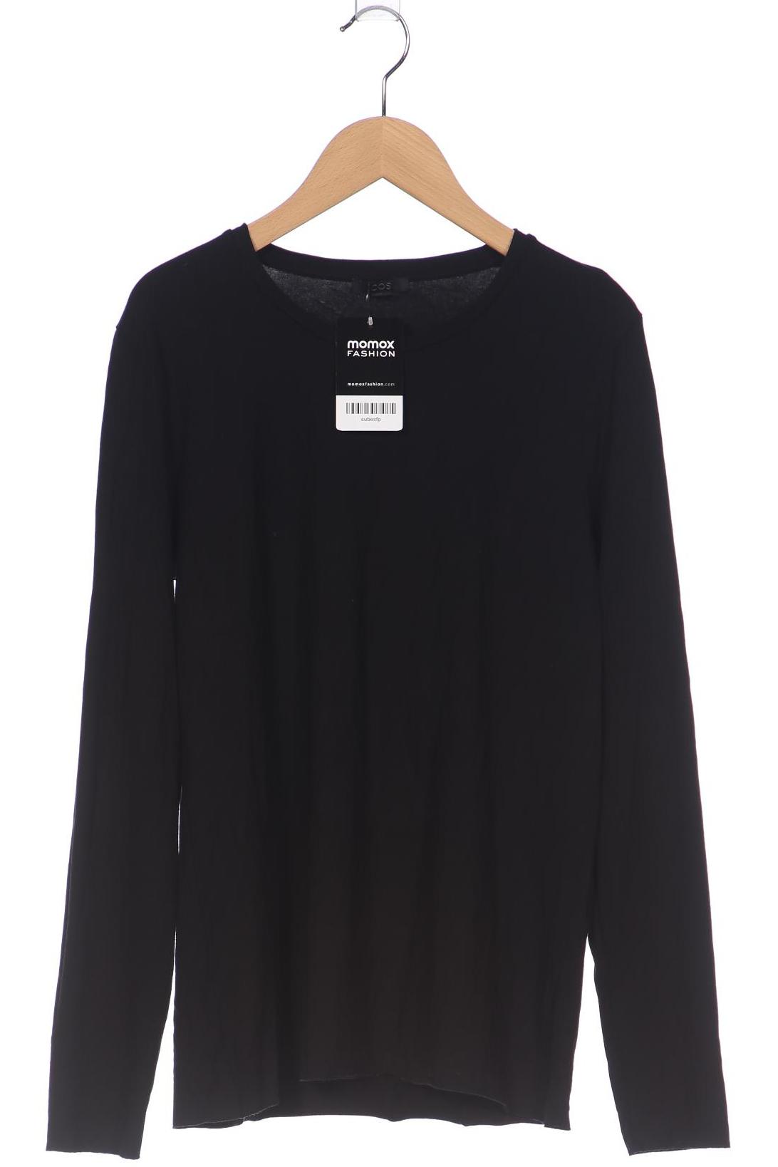 

COS Damen Langarmshirt, schwarz, Gr. 38