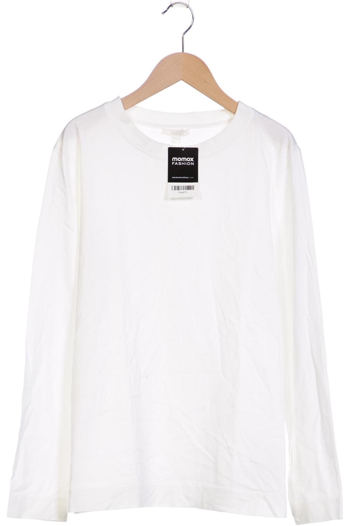 

COS Damen Langarmshirt, weiß, Gr. 38