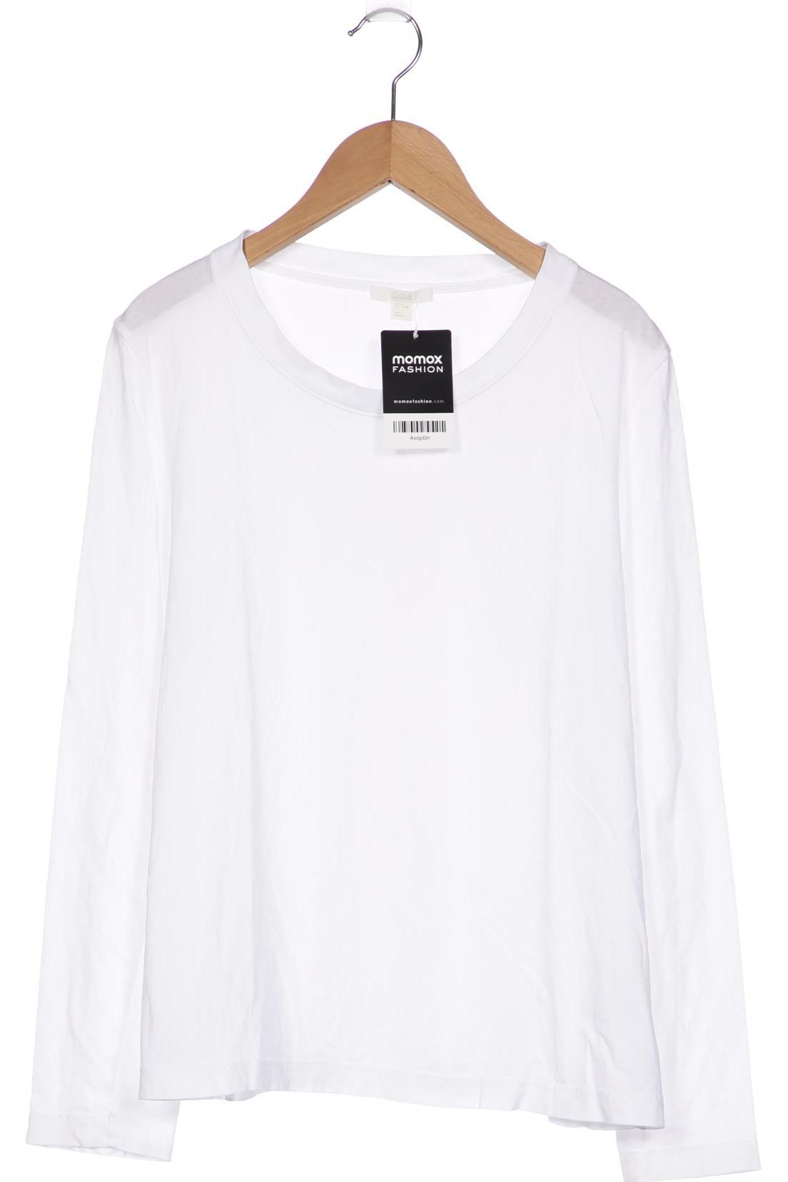 

COS Damen Langarmshirt, weiß