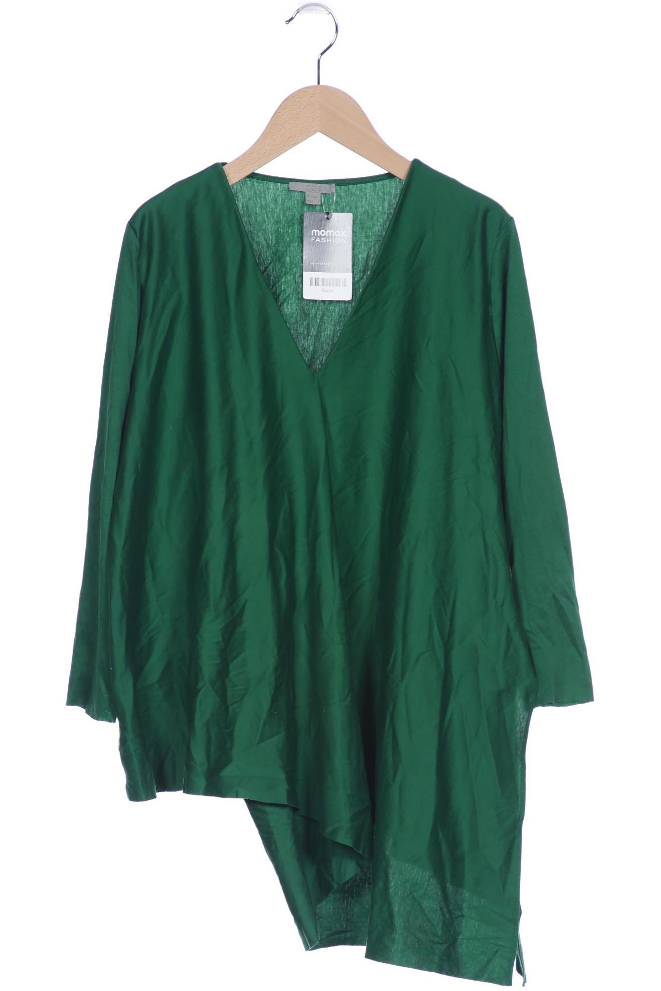 

COS Damen Langarmshirt, grün, Gr. 38