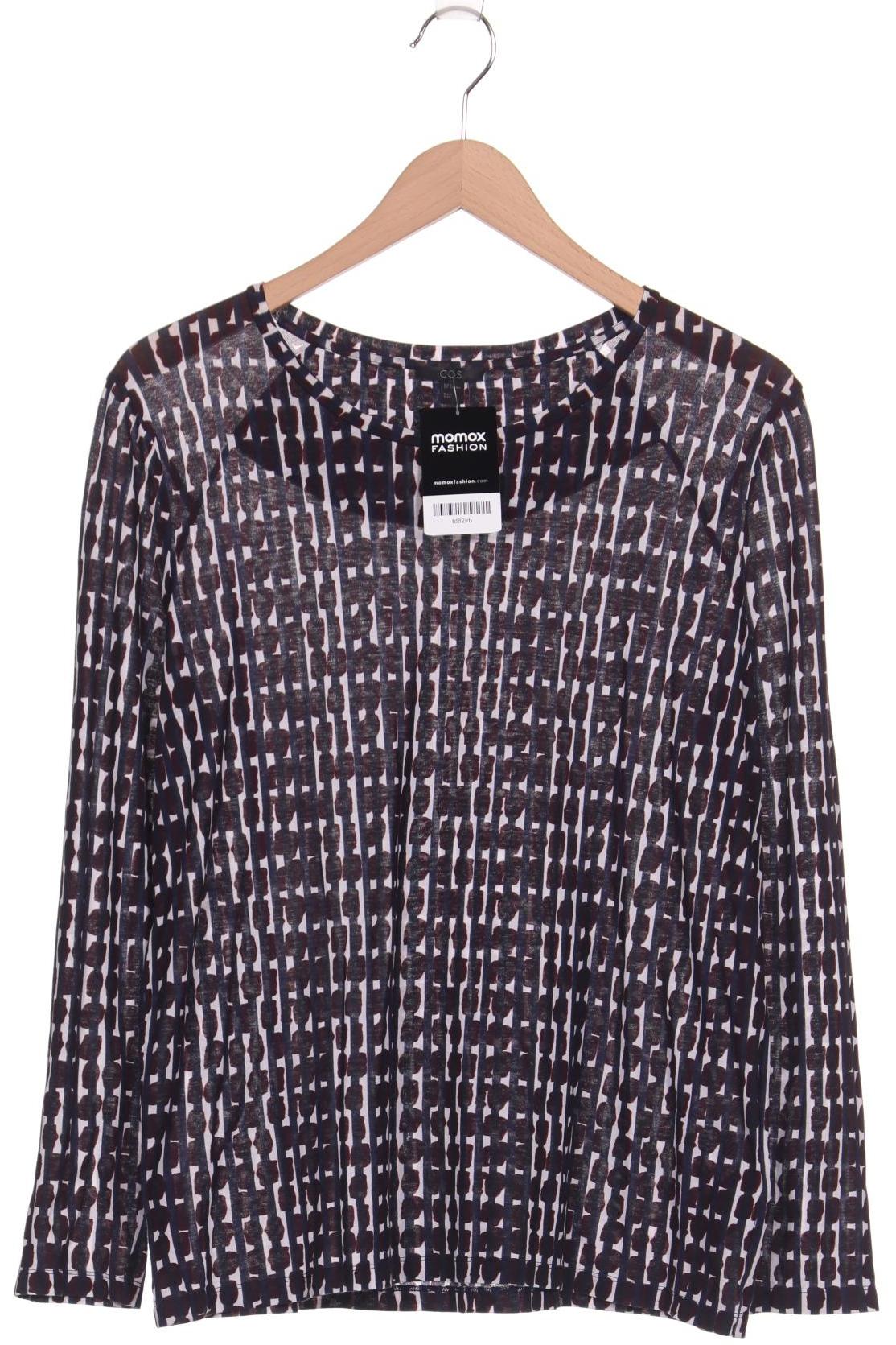 

COS Damen Langarmshirt, bordeaux, Gr. 42