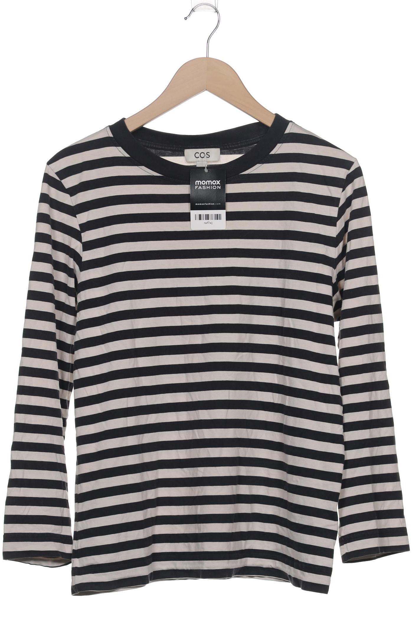 

COS Damen Langarmshirt, schwarz, Gr. 38