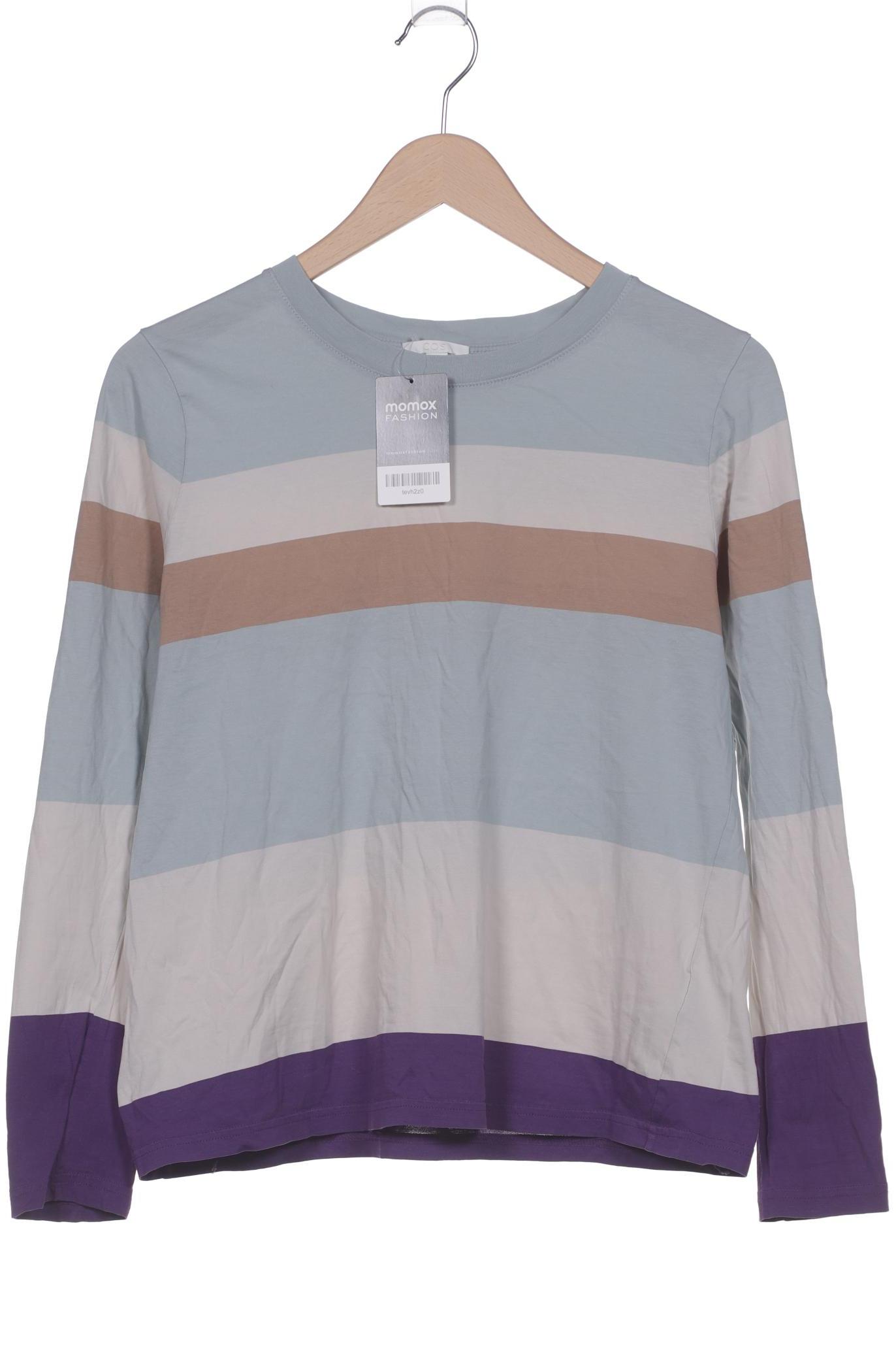 

COS Damen Langarmshirt, blau, Gr. 38