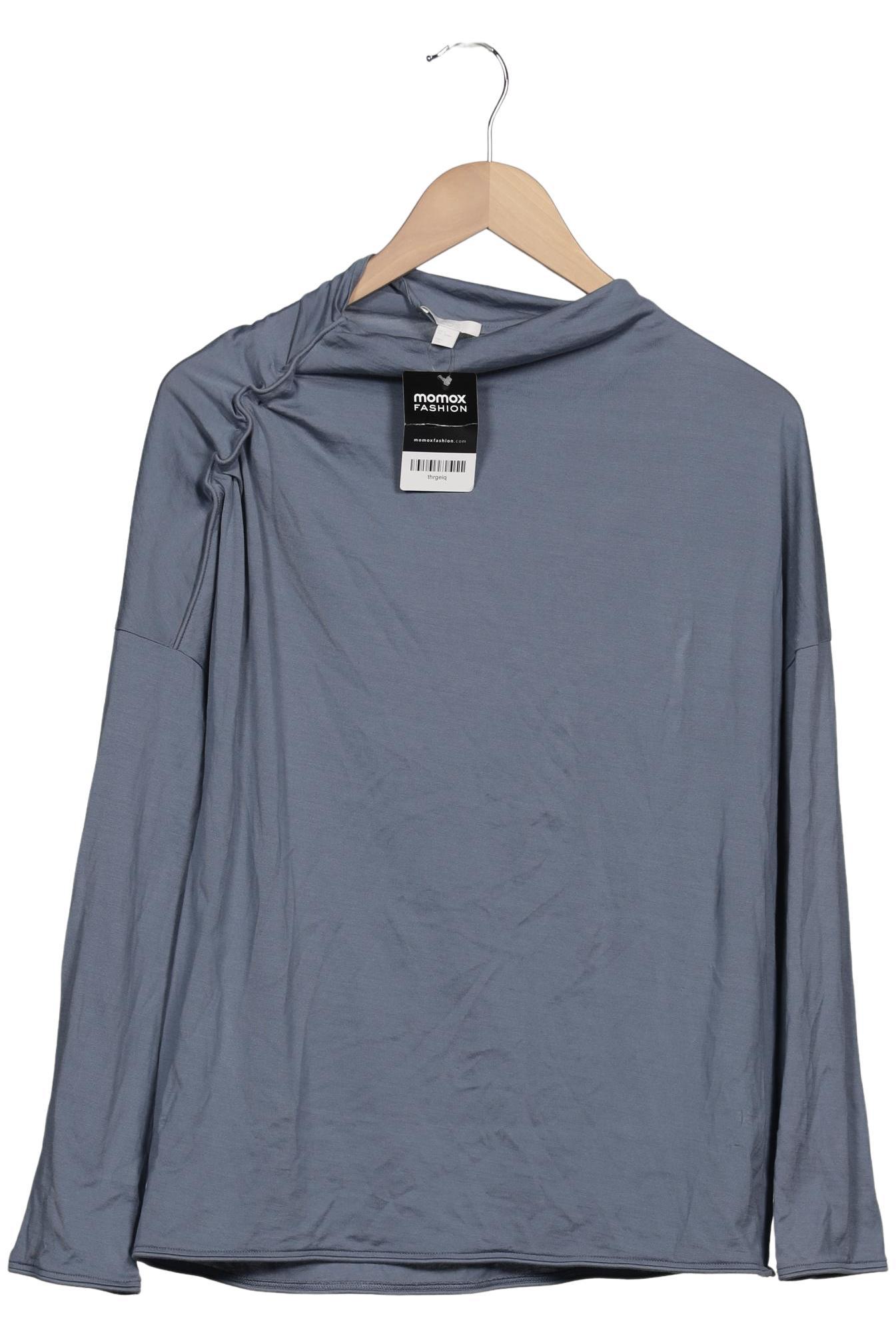 

COS Damen Langarmshirt, blau, Gr. 36