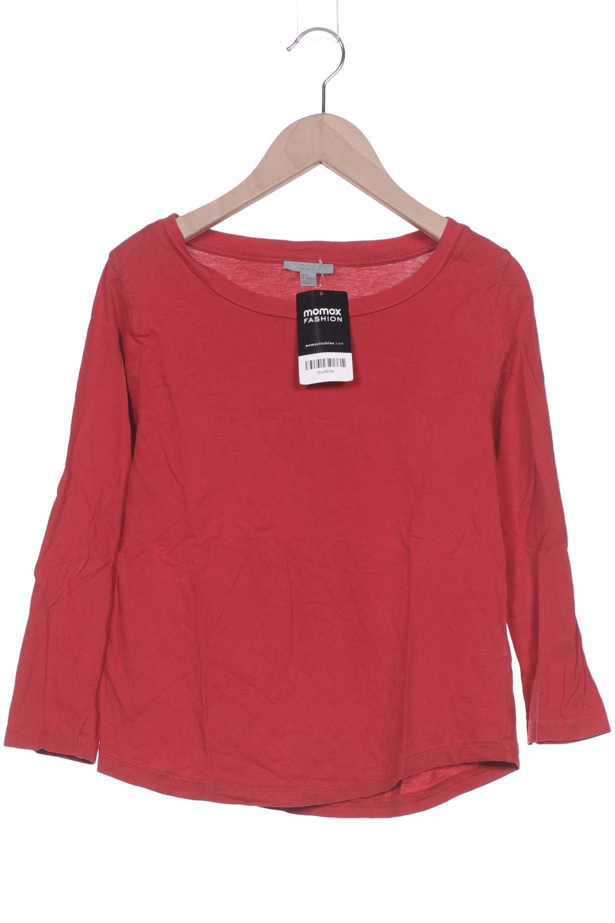 

COS Damen Langarmshirt, rot, Gr. 34