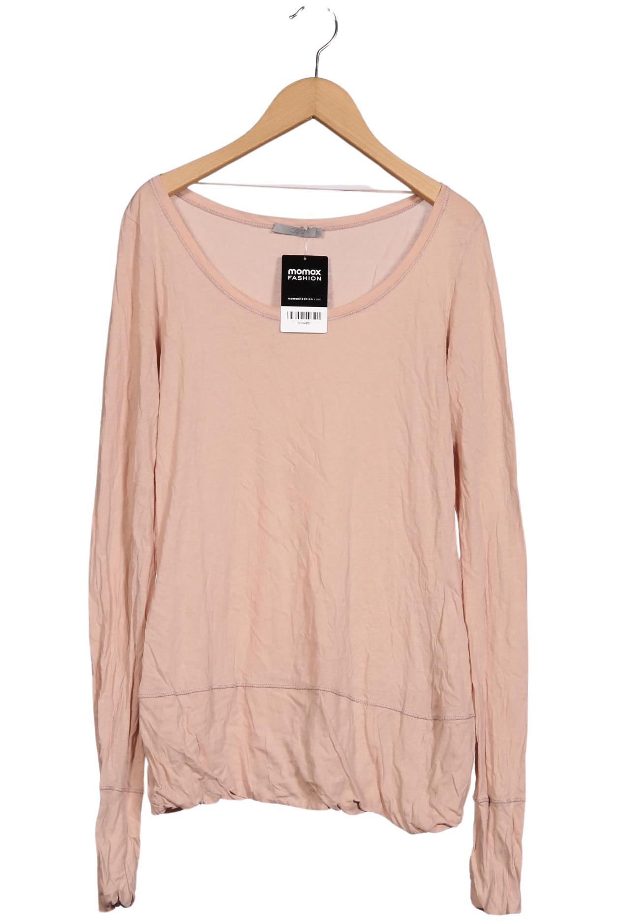 

COS Damen Langarmshirt, beige, Gr. 38