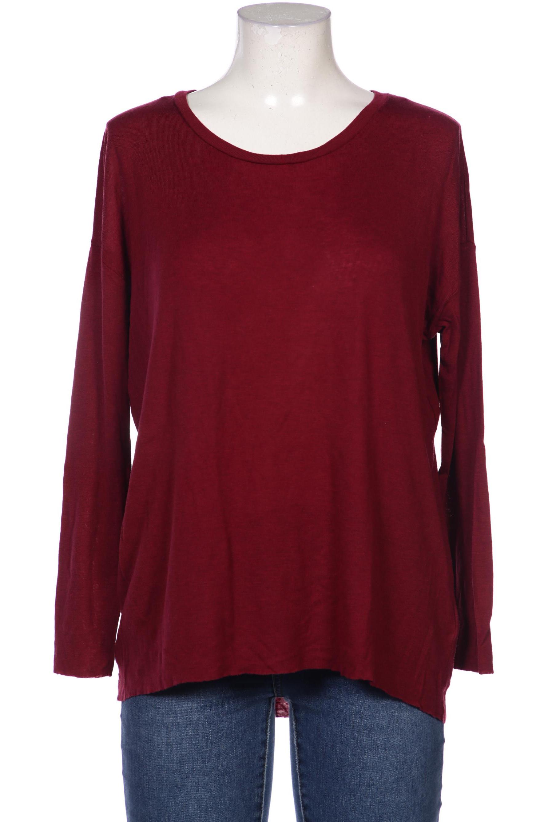 

COS Damen Langarmshirt, bordeaux, Gr. 38