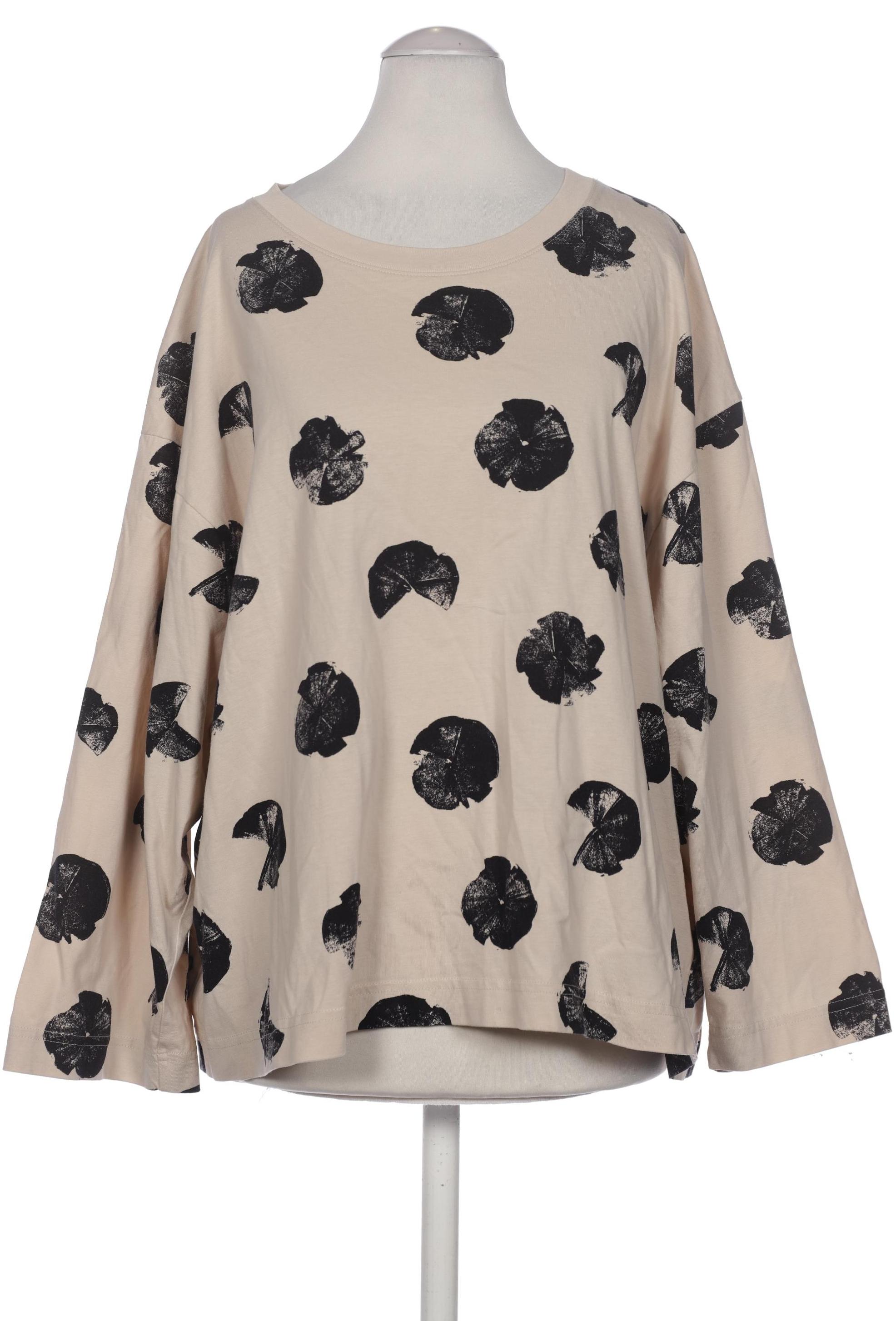 

COS Damen Langarmshirt, beige, Gr. 36