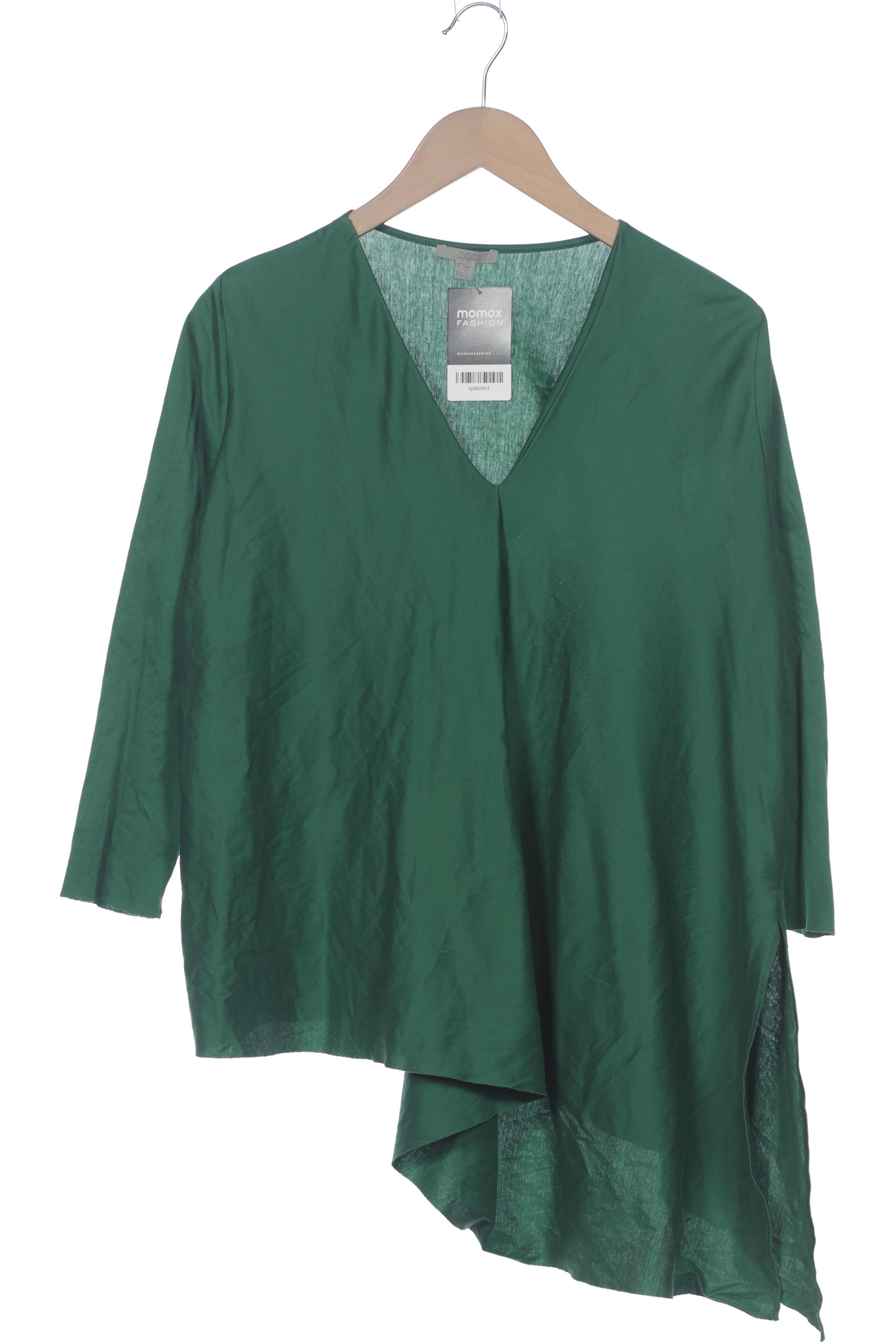 

COS Damen Langarmshirt, grün, Gr. 38
