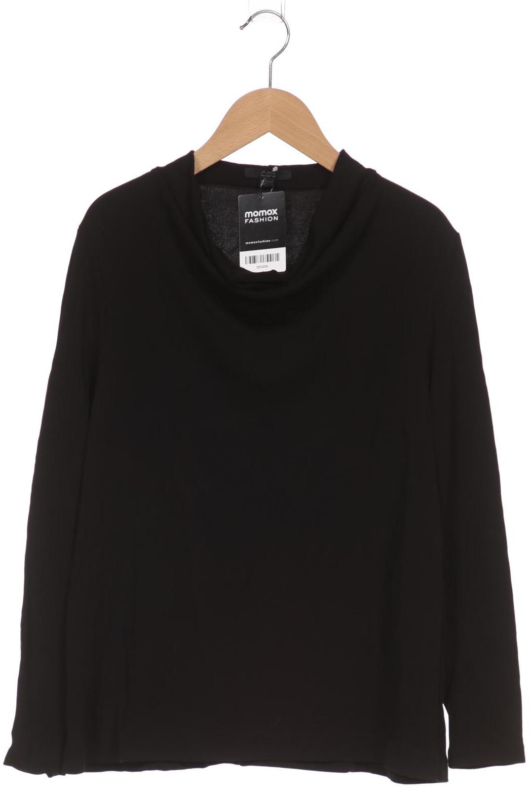 

COS Damen Langarmshirt, schwarz, Gr. 36