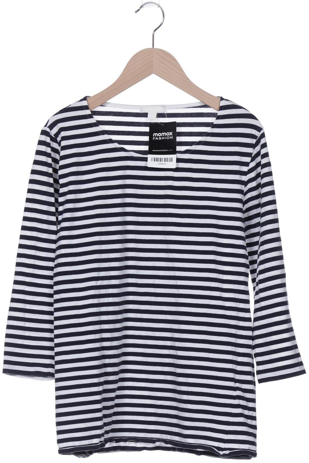 

COS Damen Langarmshirt, marineblau, Gr. 38