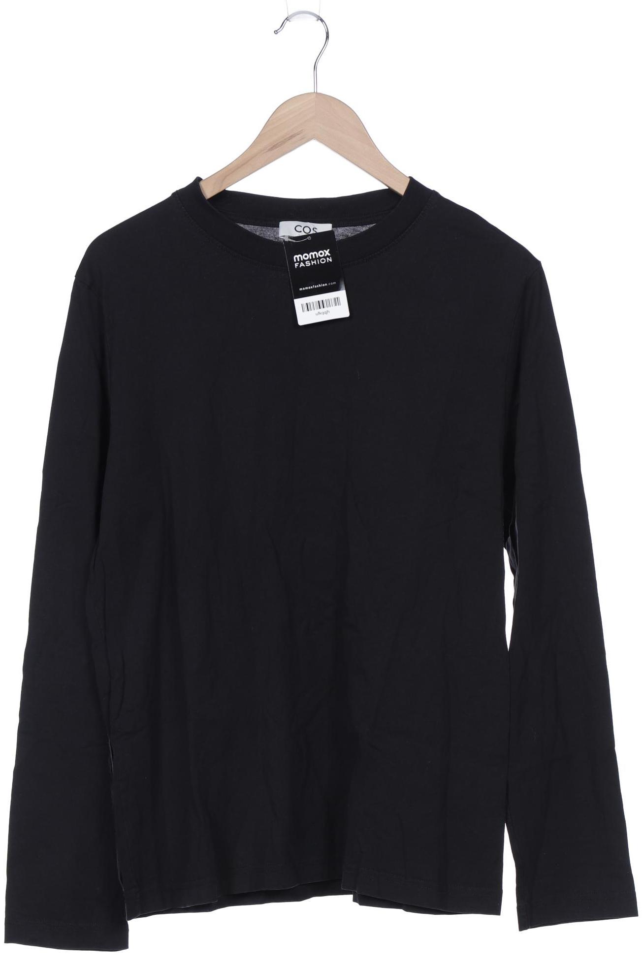 

COS Damen Langarmshirt, schwarz, Gr. 42