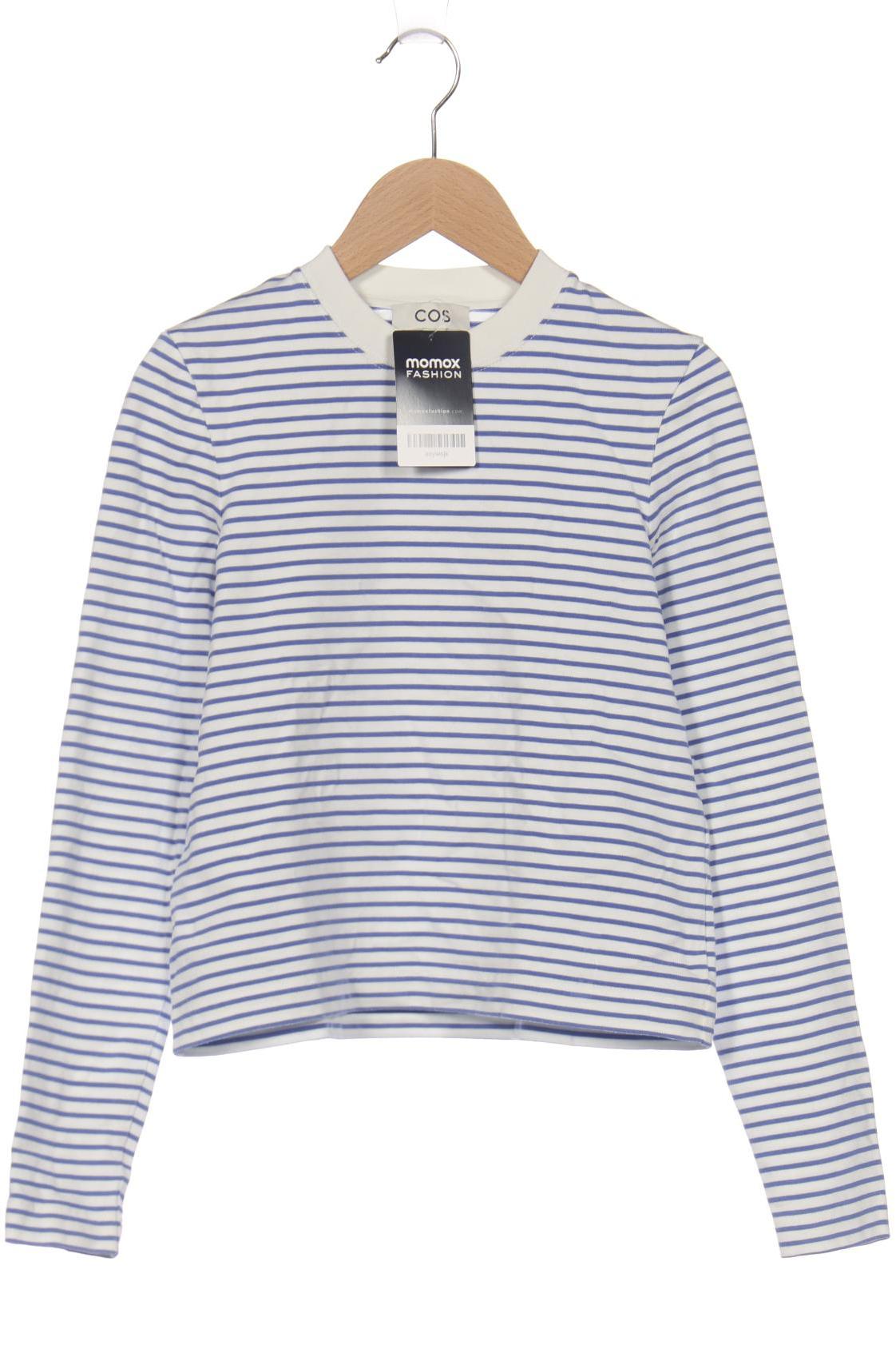 

COS Damen Langarmshirt, weiß, Gr. 34