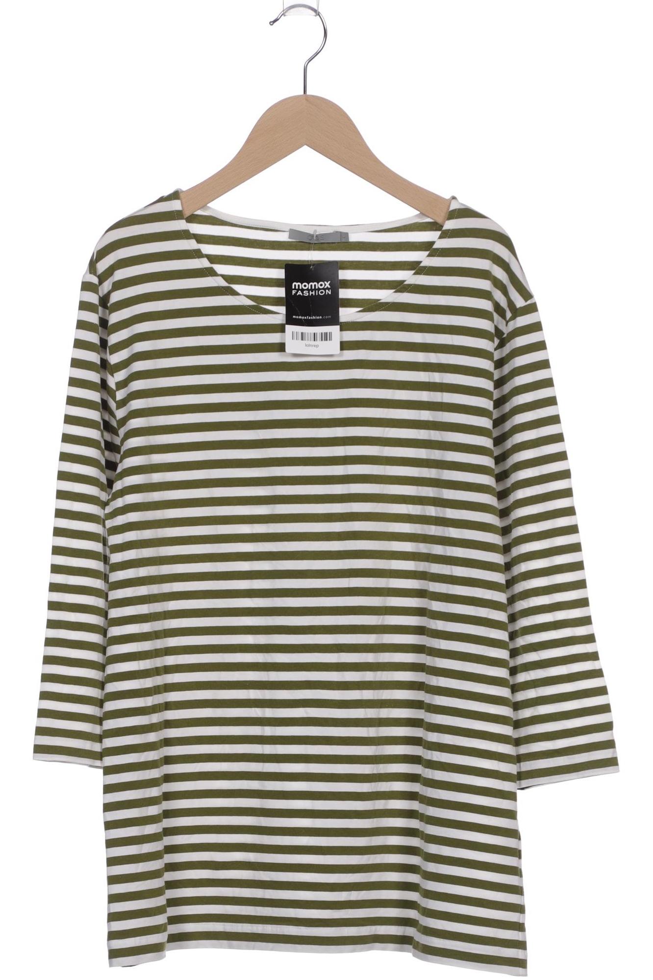 

COS Damen Langarmshirt, grün, Gr. 42