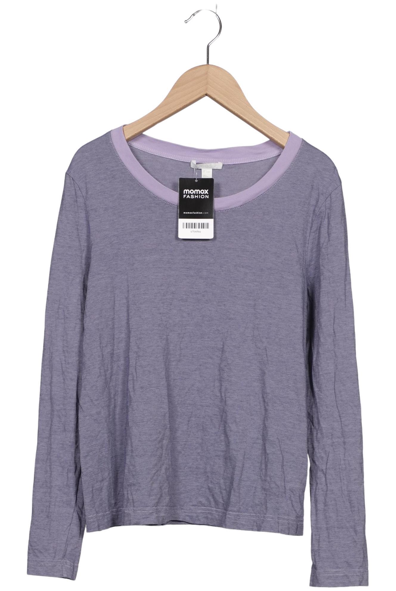 

COS Damen Langarmshirt, flieder, Gr. 36