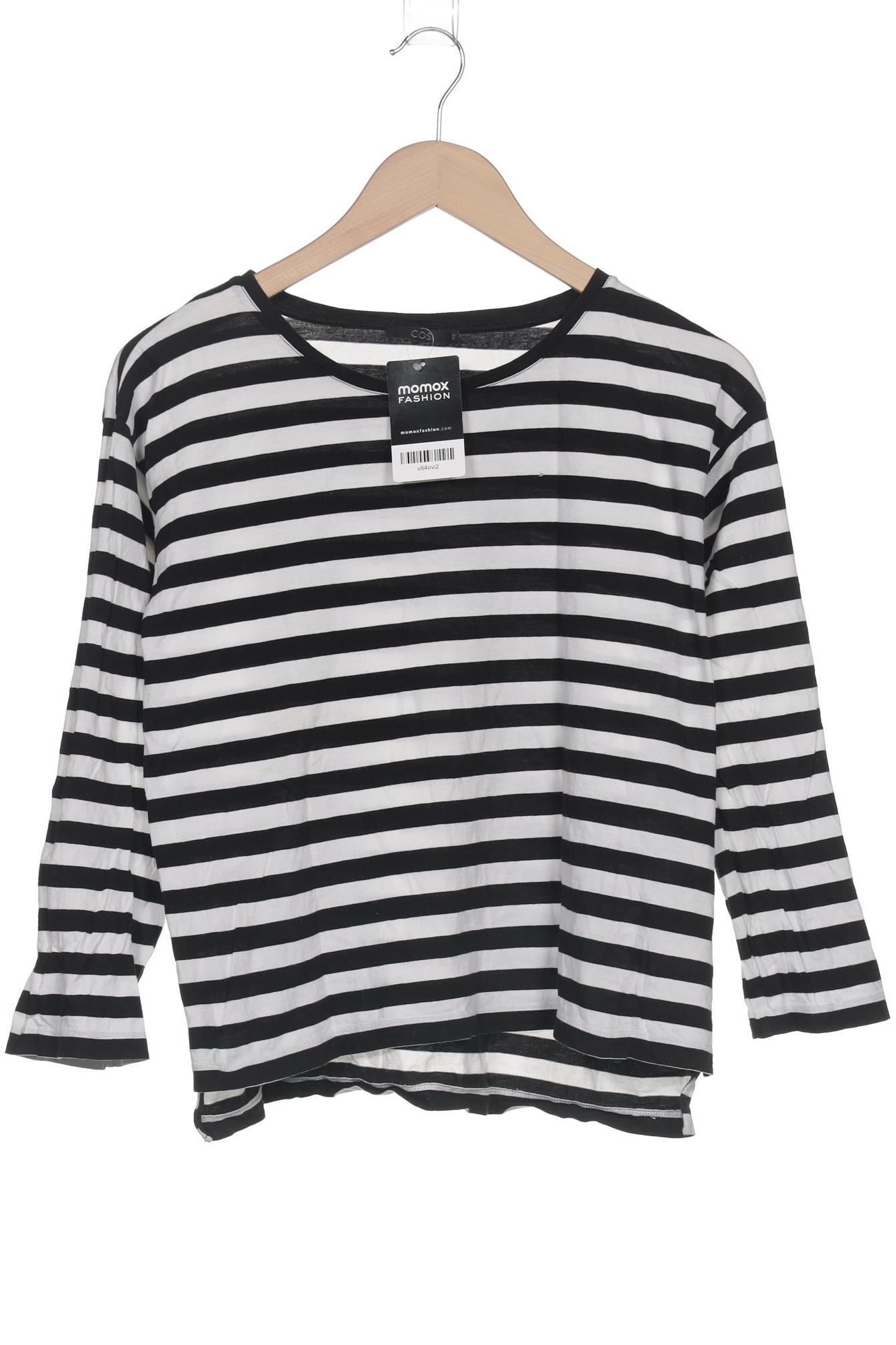 

COS Damen Langarmshirt, schwarz, Gr. 34