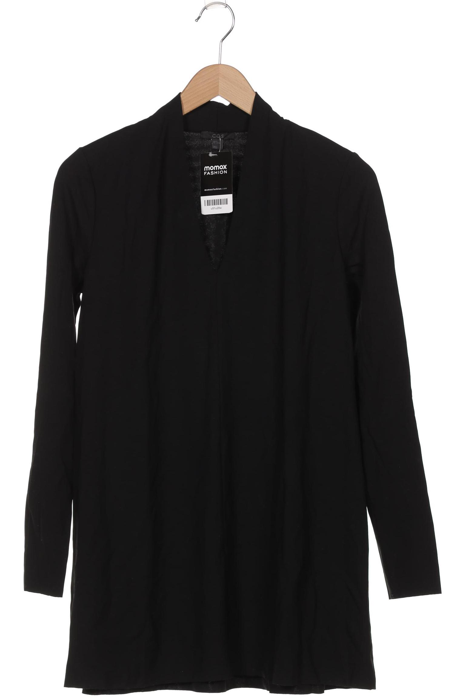 

COS Damen Langarmshirt, schwarz, Gr. 38