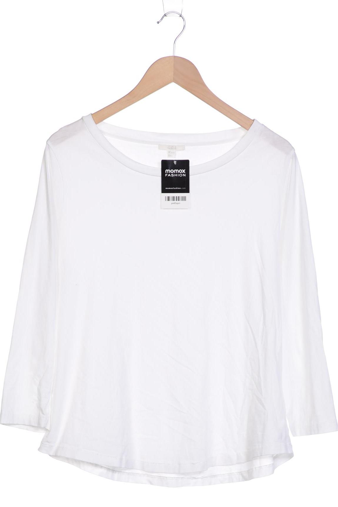 

COS Damen Langarmshirt, weiß, Gr. 42