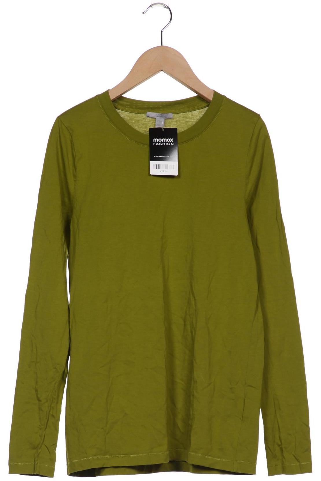 

COS Damen Langarmshirt, grün, Gr. 36