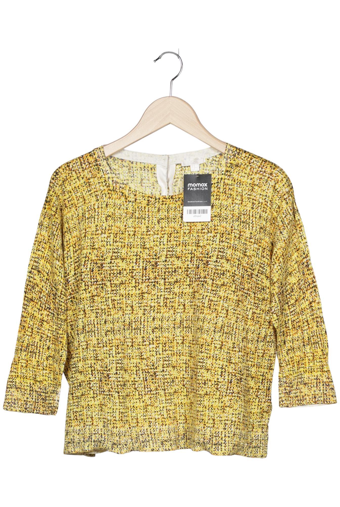 

COS Damen Langarmshirt, gelb, Gr. 38