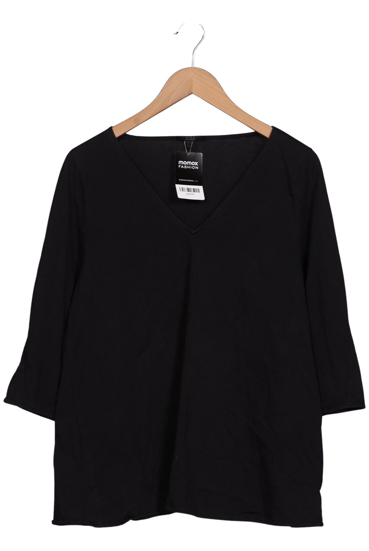 

COS Damen Langarmshirt, schwarz, Gr. 38