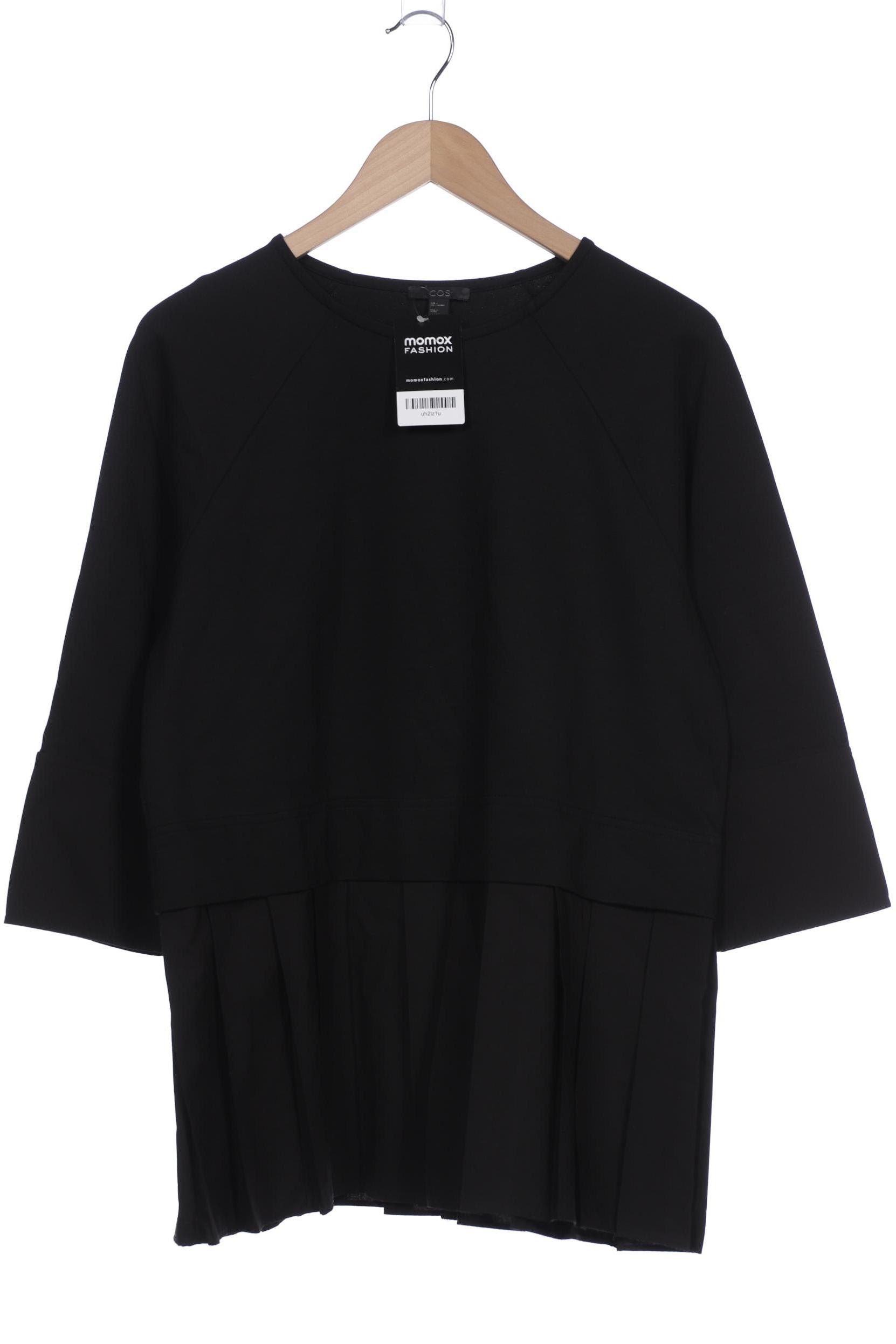 

COS Damen Langarmshirt, schwarz, Gr. 36