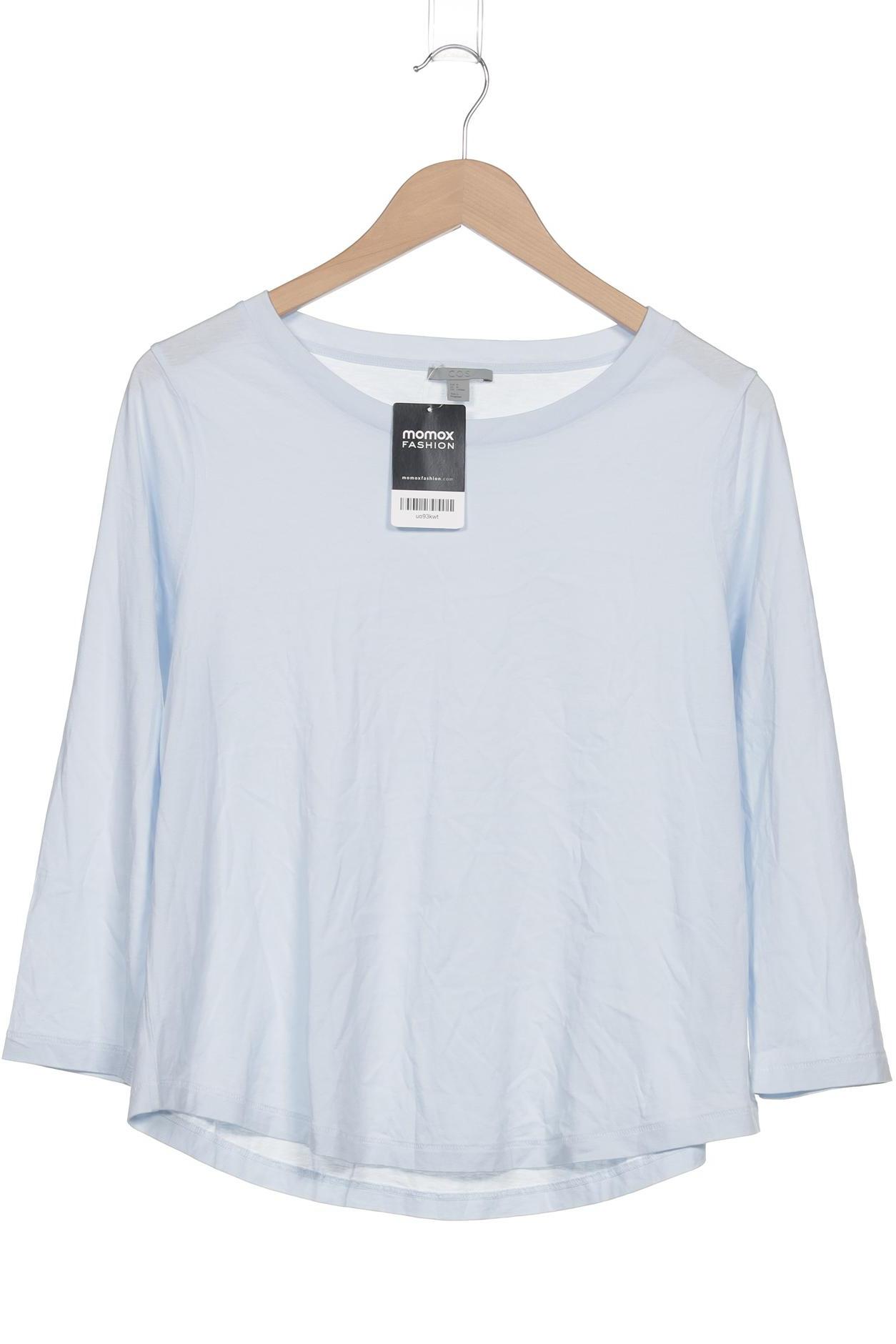 

COS Damen Langarmshirt, hellblau, Gr. 38