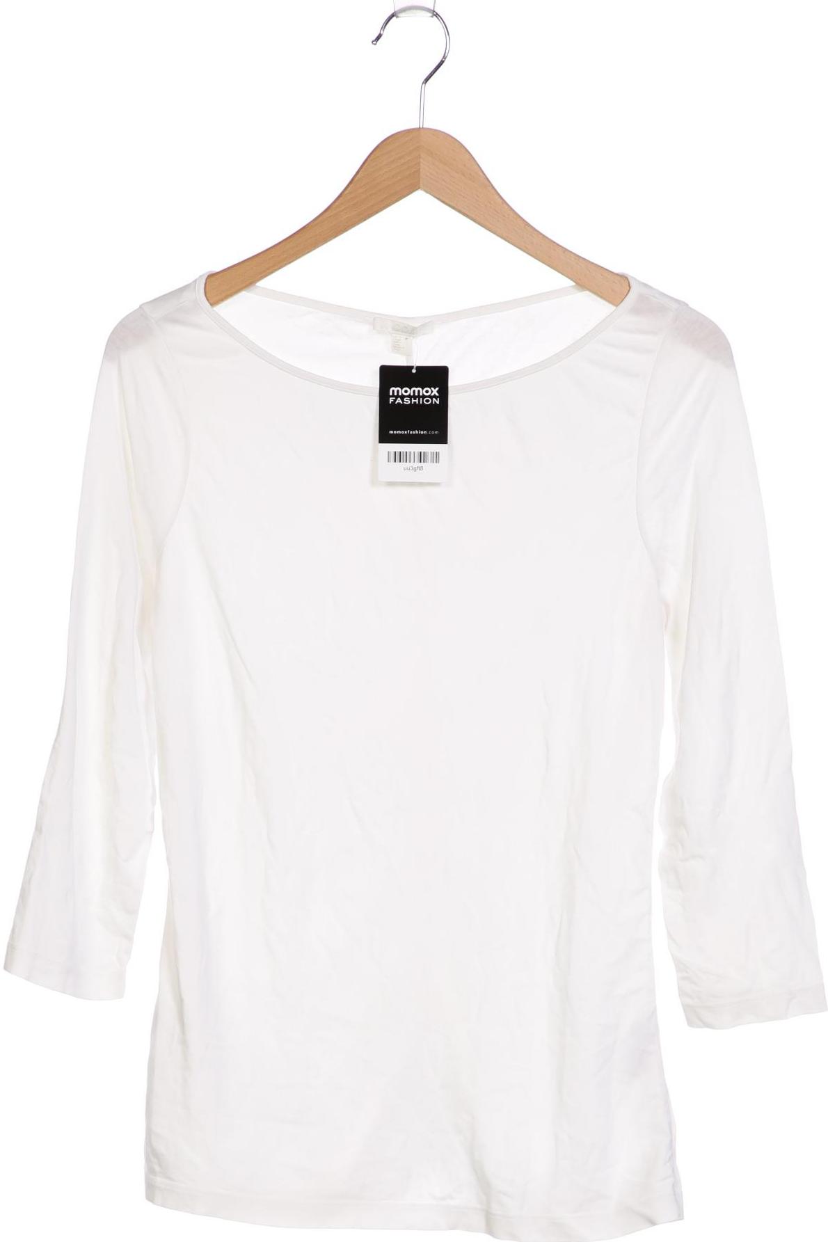 

COS Damen Langarmshirt, weiß, Gr. 36
