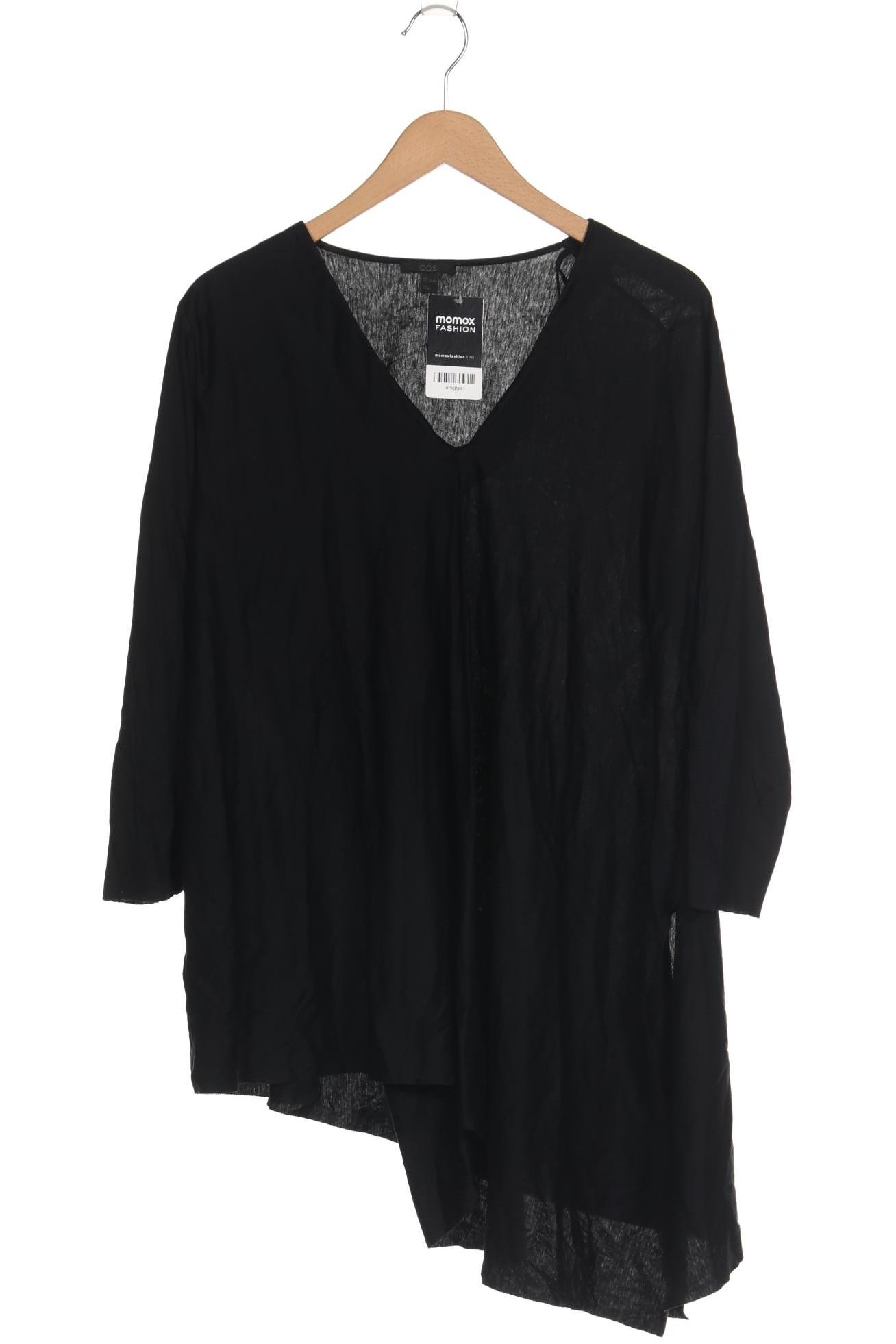 

COS Damen Langarmshirt, schwarz, Gr. 42