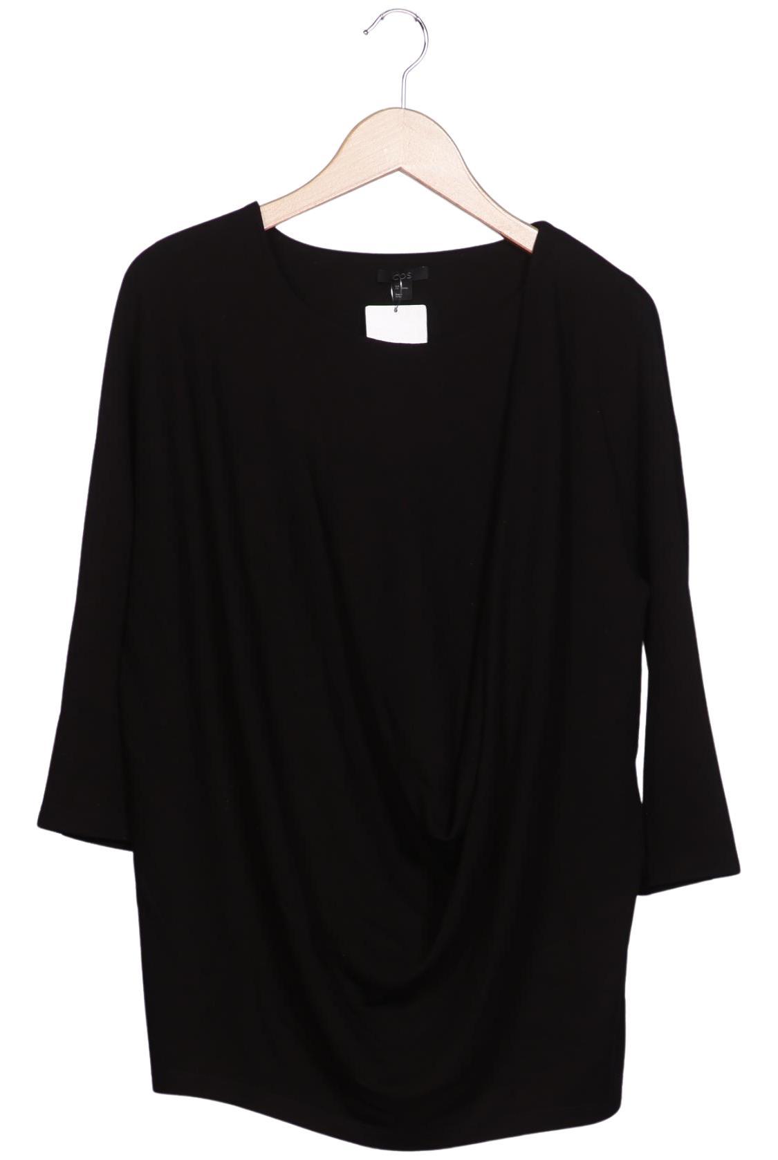 

COS Damen Langarmshirt, schwarz, Gr. 38