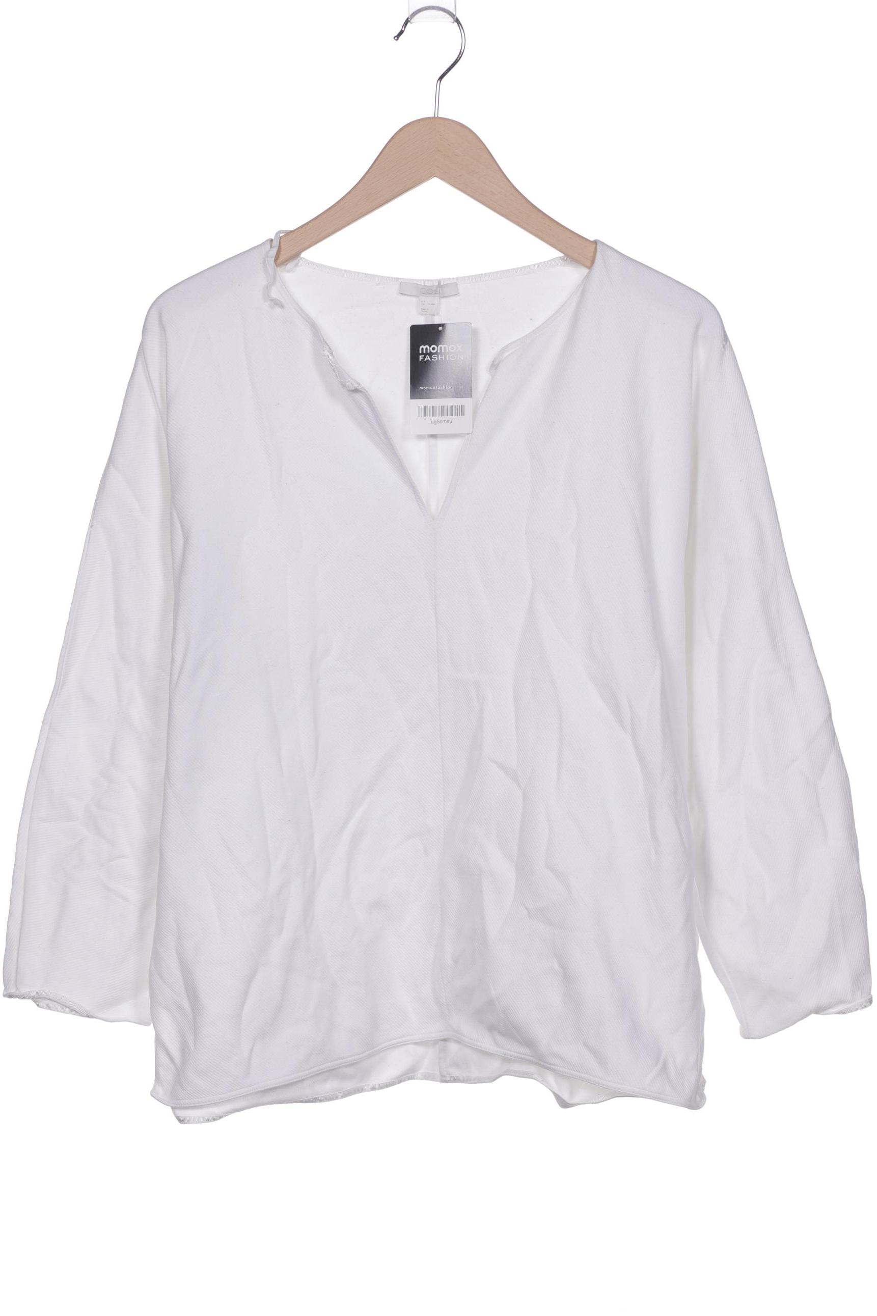 

COS Damen Langarmshirt, weiß, Gr. 42