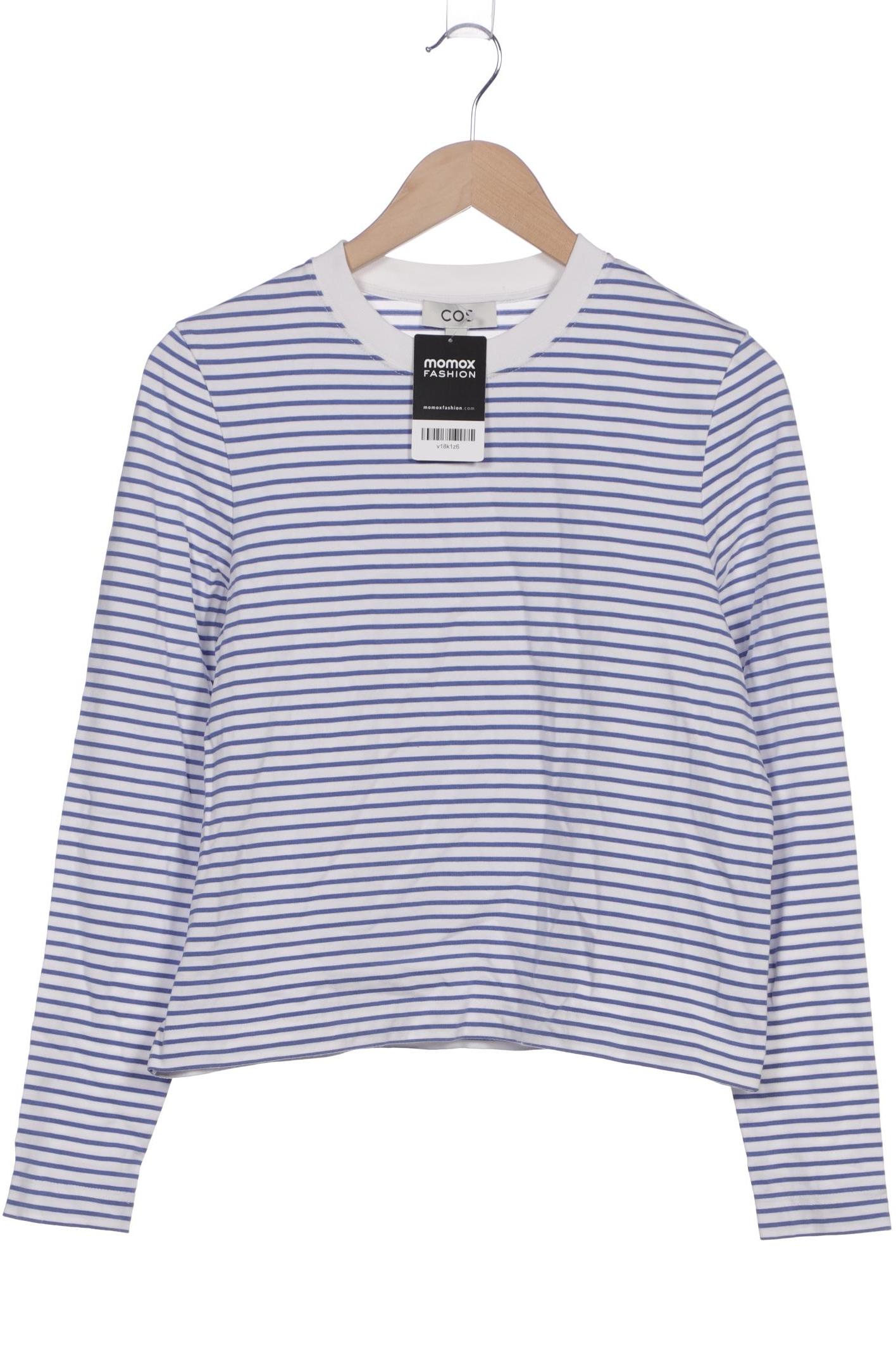 

COS Damen Langarmshirt, weiß, Gr. 38