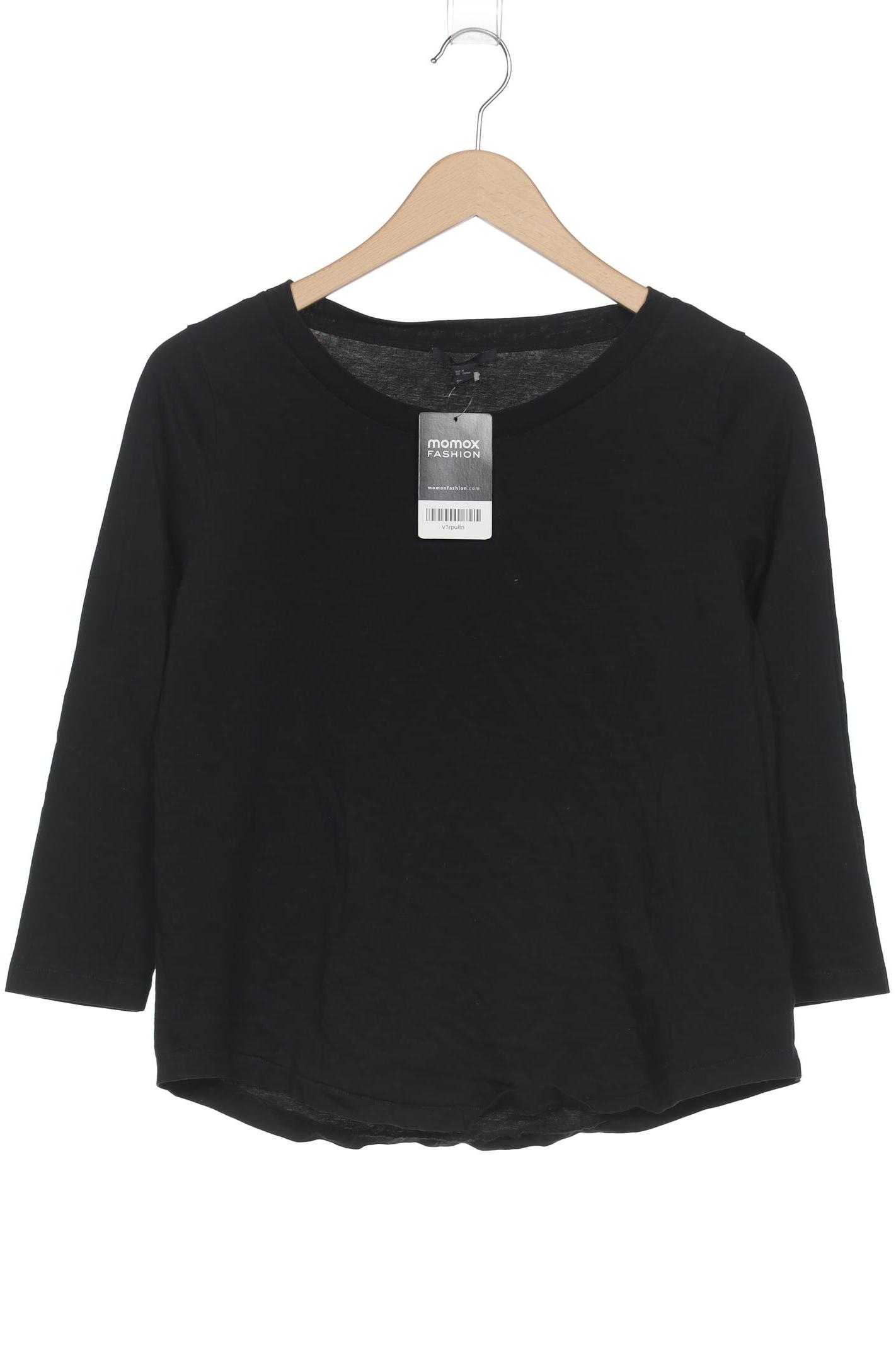 

COS Damen Langarmshirt, schwarz, Gr. 38